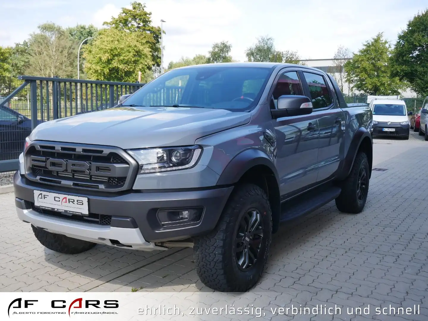 Ford Ranger Raptor Bi-Xenon Panther 4x4 Doka 1. Hand Grau - 1