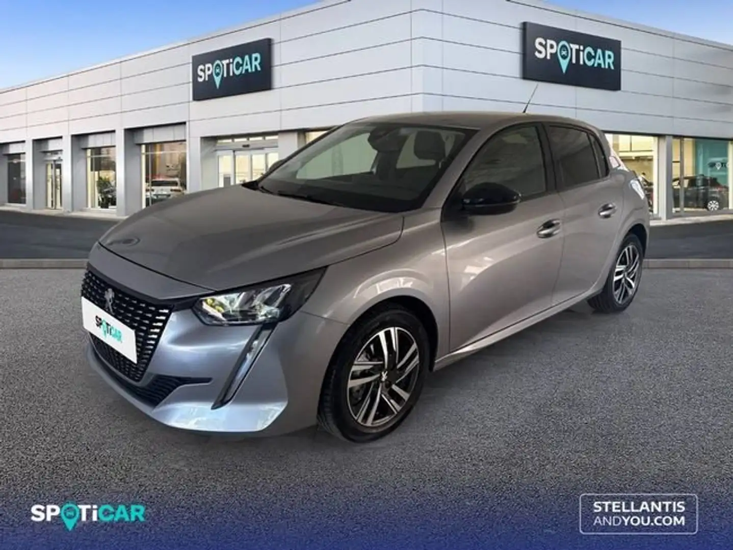 Peugeot 208 PureTech 73kW (100CV) Allure Pack Gris - 1