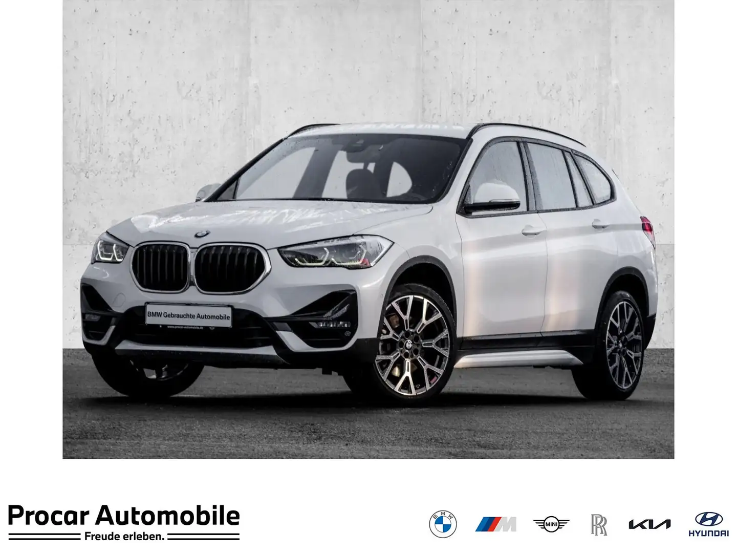 BMW X1 xDrive25d Sport Line+LED+AHK+RFK+Navi Blanc - 1