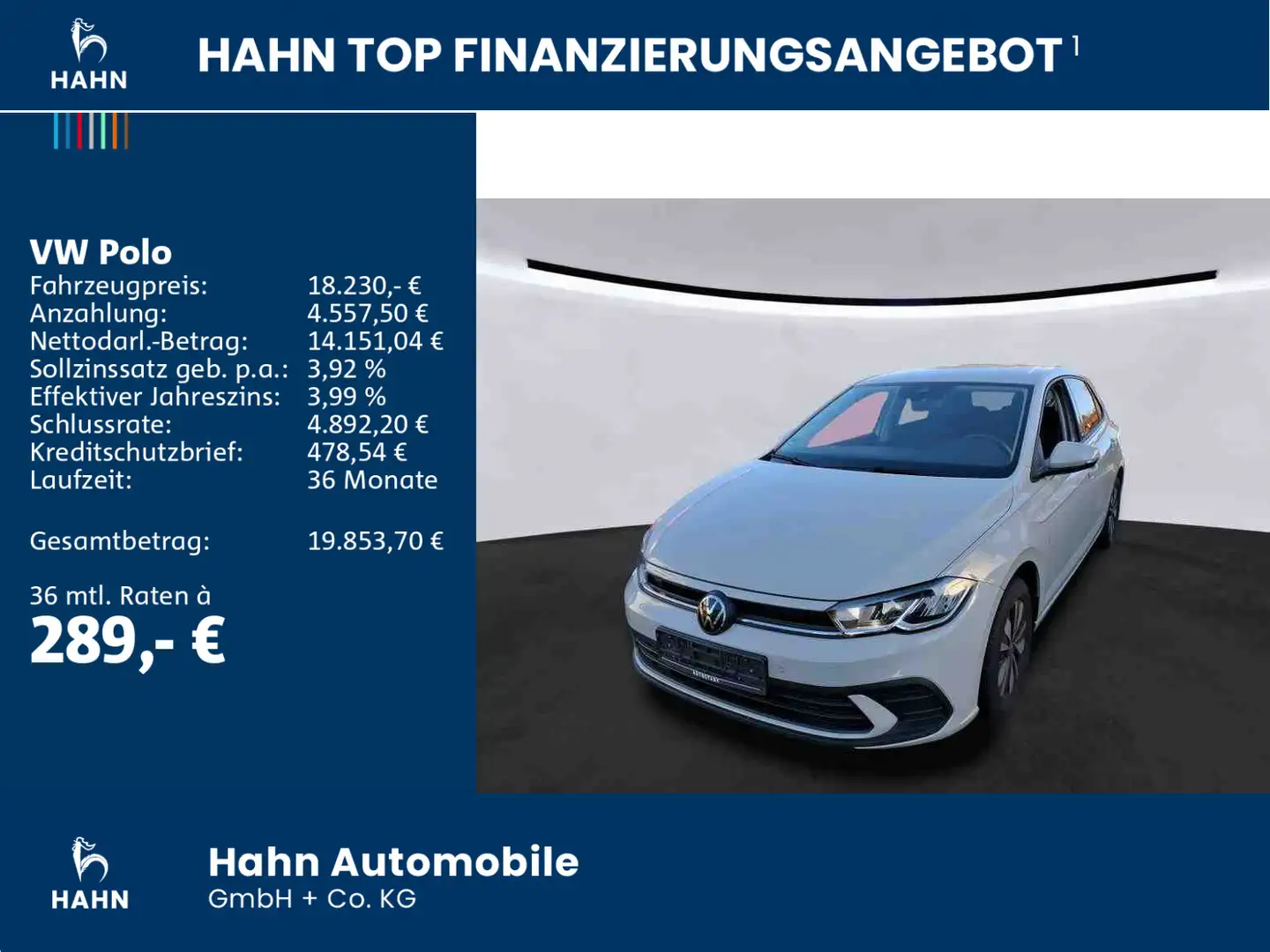 Volkswagen Polo 1.0 MPI Move Einparkhilfe Sitzheizung DAB+ Grau - 2