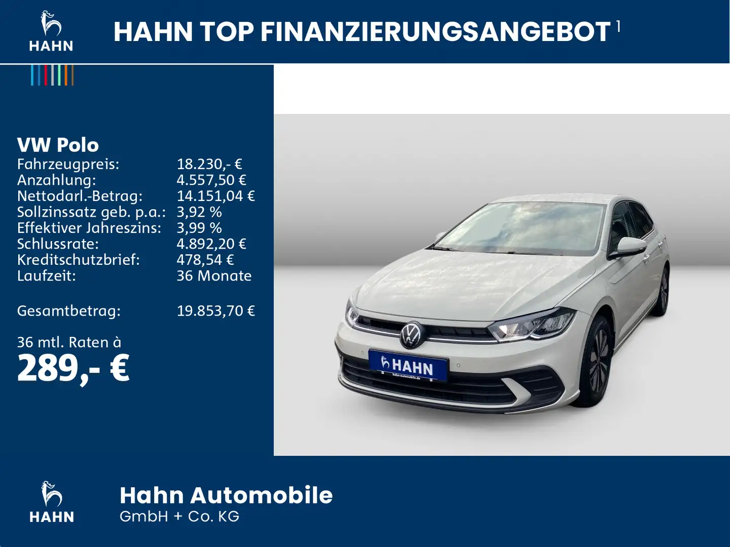 Volkswagen Polo 1.0 MPI Move Einparkhilfe Sitzheizung DAB+ Grau - 2