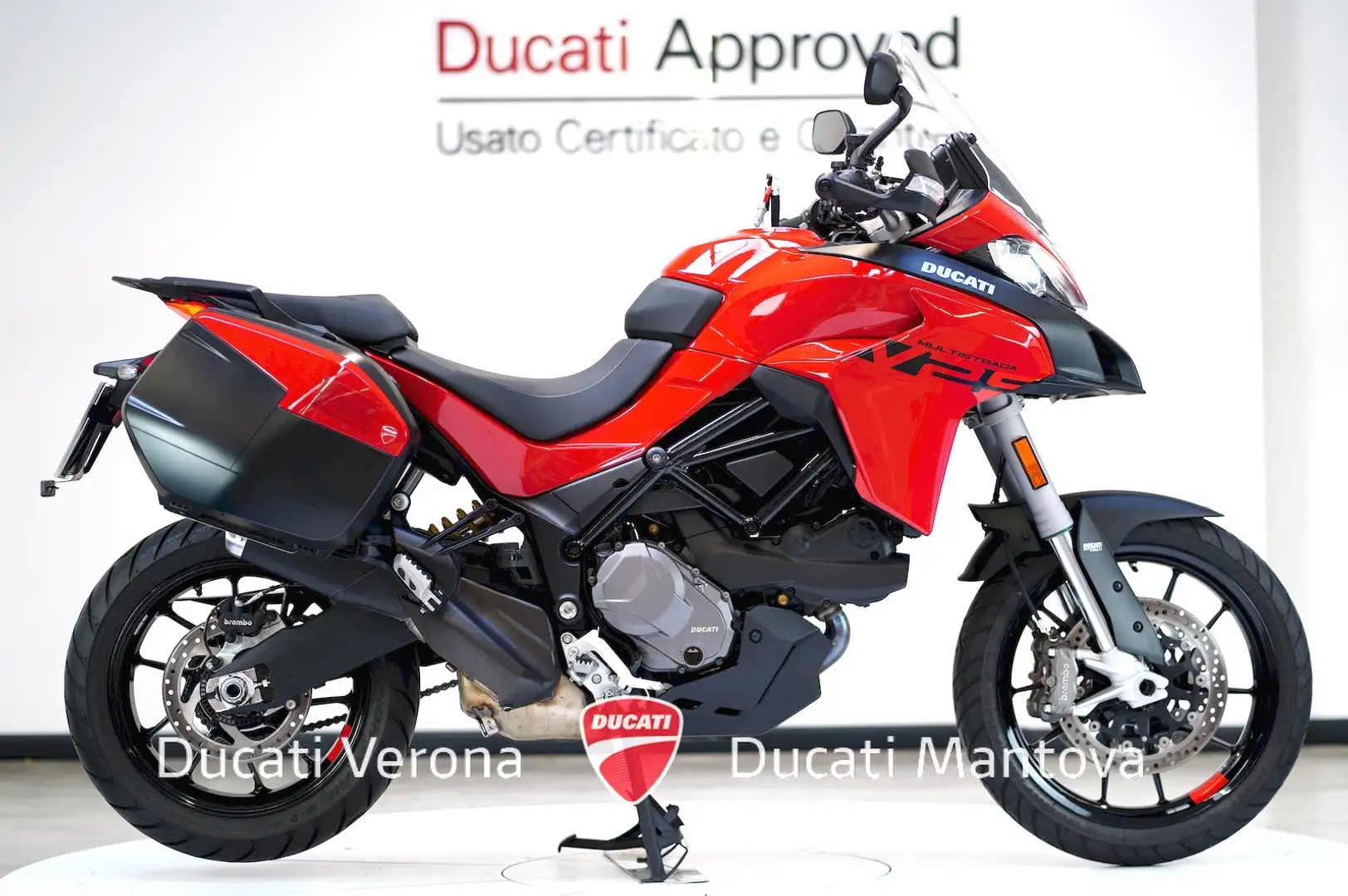 Ducati Multistrada 950 Multistrada V2 S Touring solo 3.103 km Rosso - 1