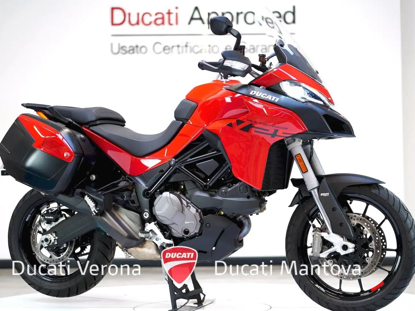 Ducati Multistrada 950 Multistrada V2 S Touring solo 3.103 km Rosso - 2