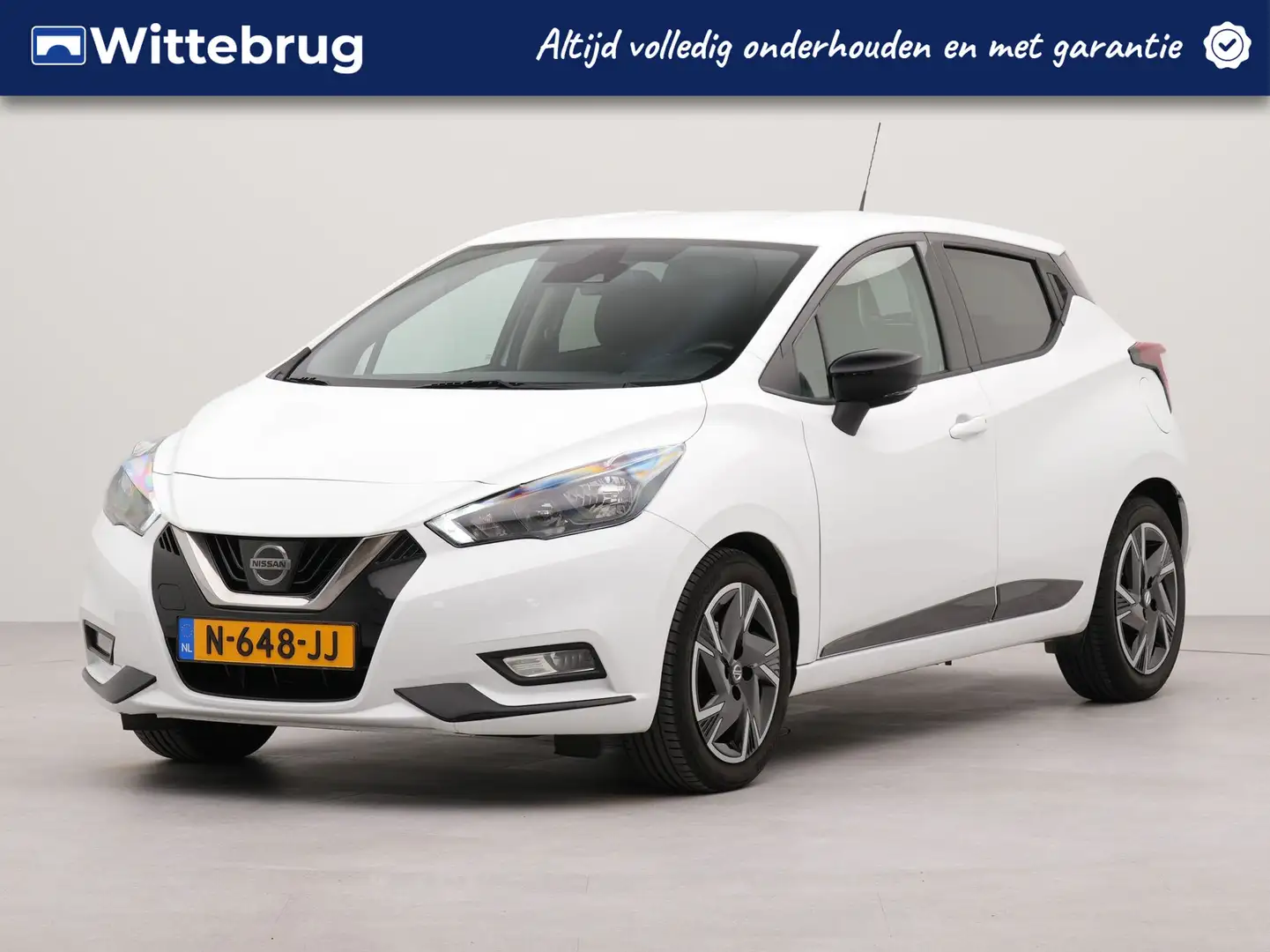 Nissan Micra 1.0 IG-T N-Design | Apple carplay | Parkeersensore Wit - 1