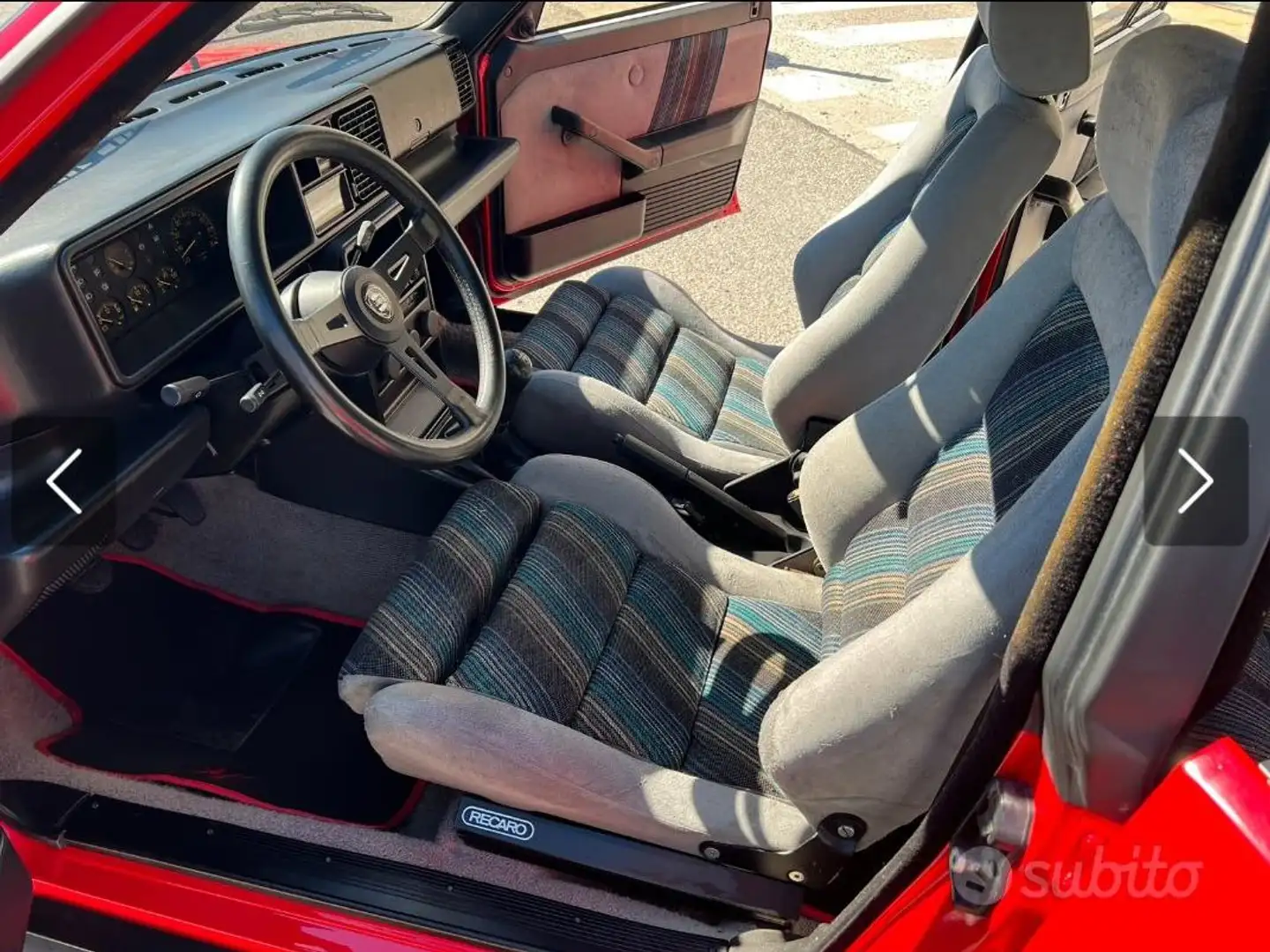 Lancia Delta Delta 1.6 Turbo HF RST Červená - 2