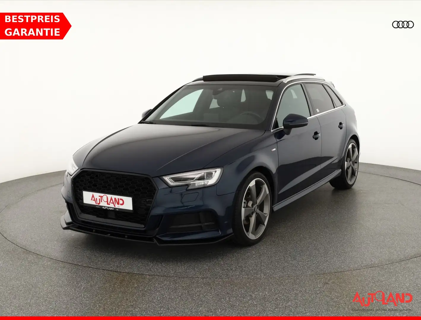 Audi A3 Sportback 35 TFSI S-Line LED Standheizung ACC Blau - 1