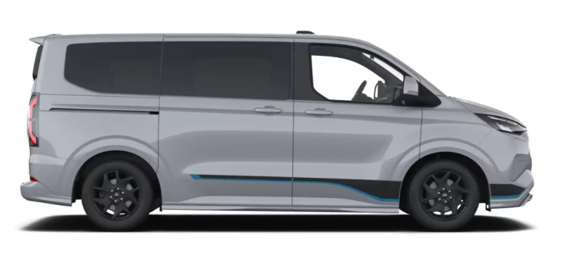 Ford Tourneo Custom Bus 2.5 PHEV 340 L1H1 FWD Sport Aut. Grau - 2