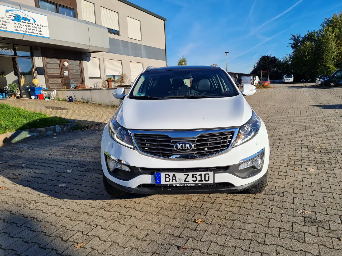 Kia Sportage Sportage Diesel 2.0 CRDi 4×4 TOP! Blanc - 2