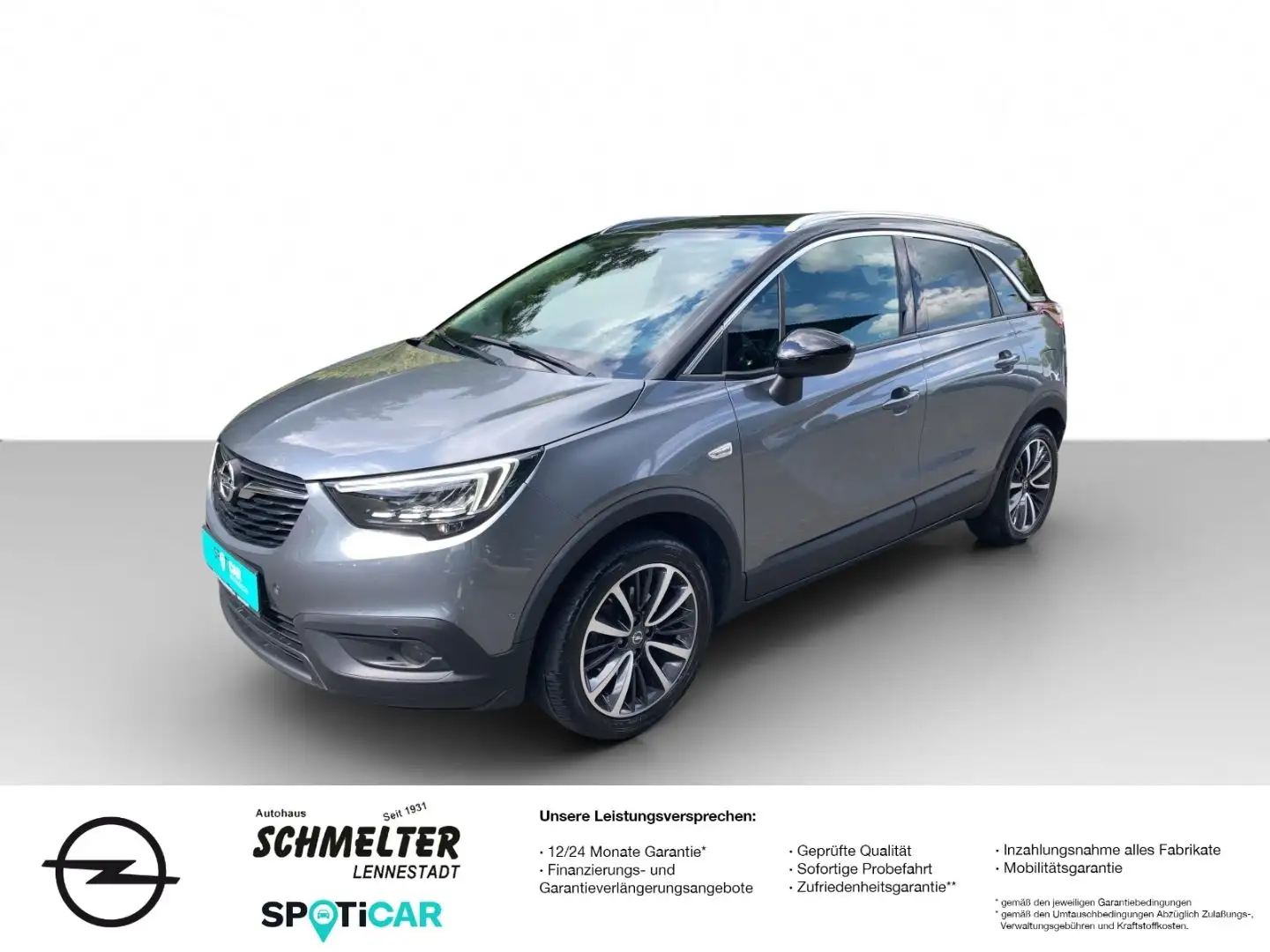 Opel Crossland X Ultimate 1.2 Turbo Navi Kamera ... Gris - 1
