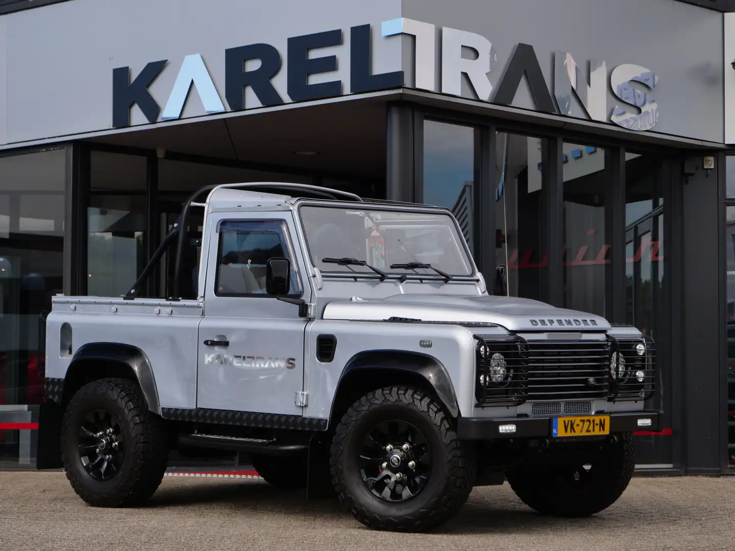 Land Rover Defender 2.4 TD Soft Top 90 | voor de liefhebber | unieke u Silber - 1