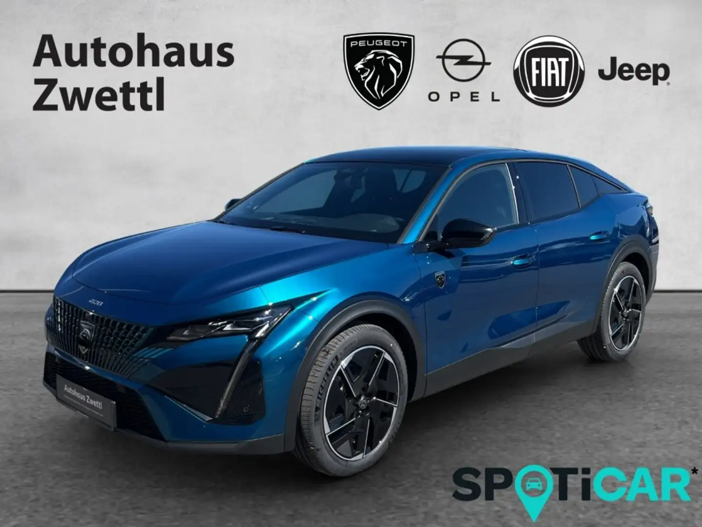 Peugeot 408 GT MHEV 145 e-DCS6 Blau - 1