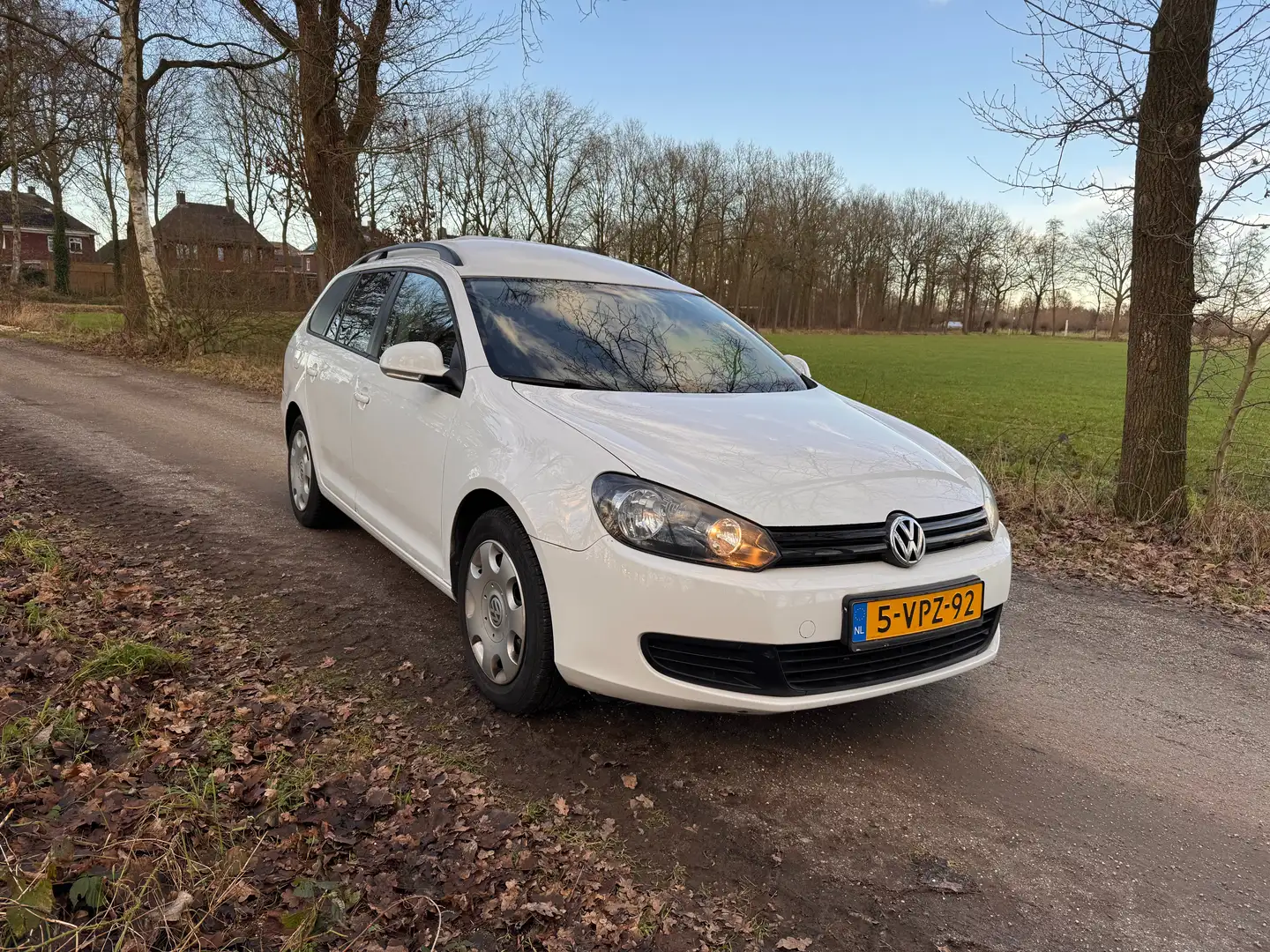 Volkswagen Golf Variant Golf Variant 1.6 Trendl. Bl.M Grijs Kenteken Wit - 2