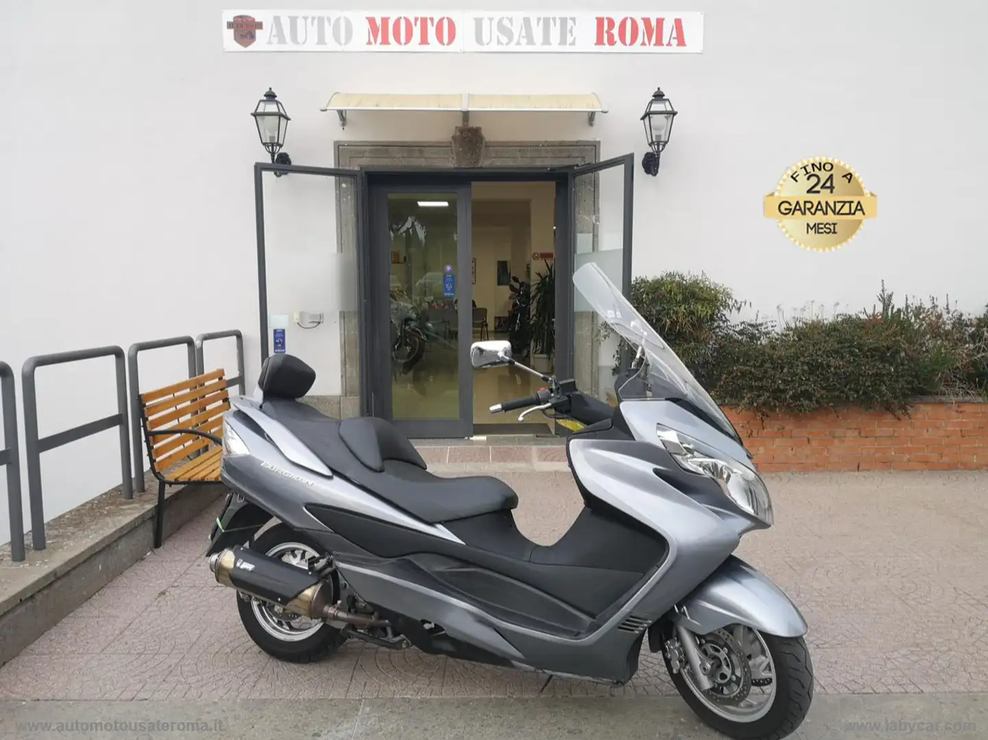 Suzuki Burgman 400 AN Burgman 400 RATE AUTO MOTO SCOOTER Grigio - 1