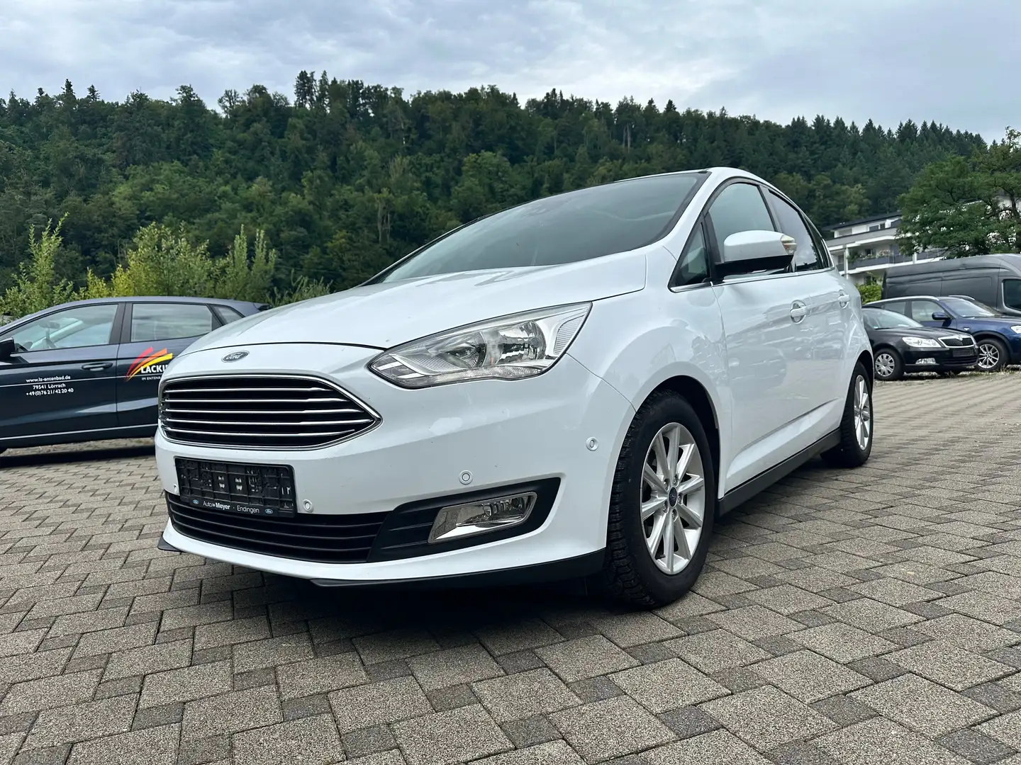 Ford C-Max Titanium*HU 03/2027*Panoramadach* Weiß - 1