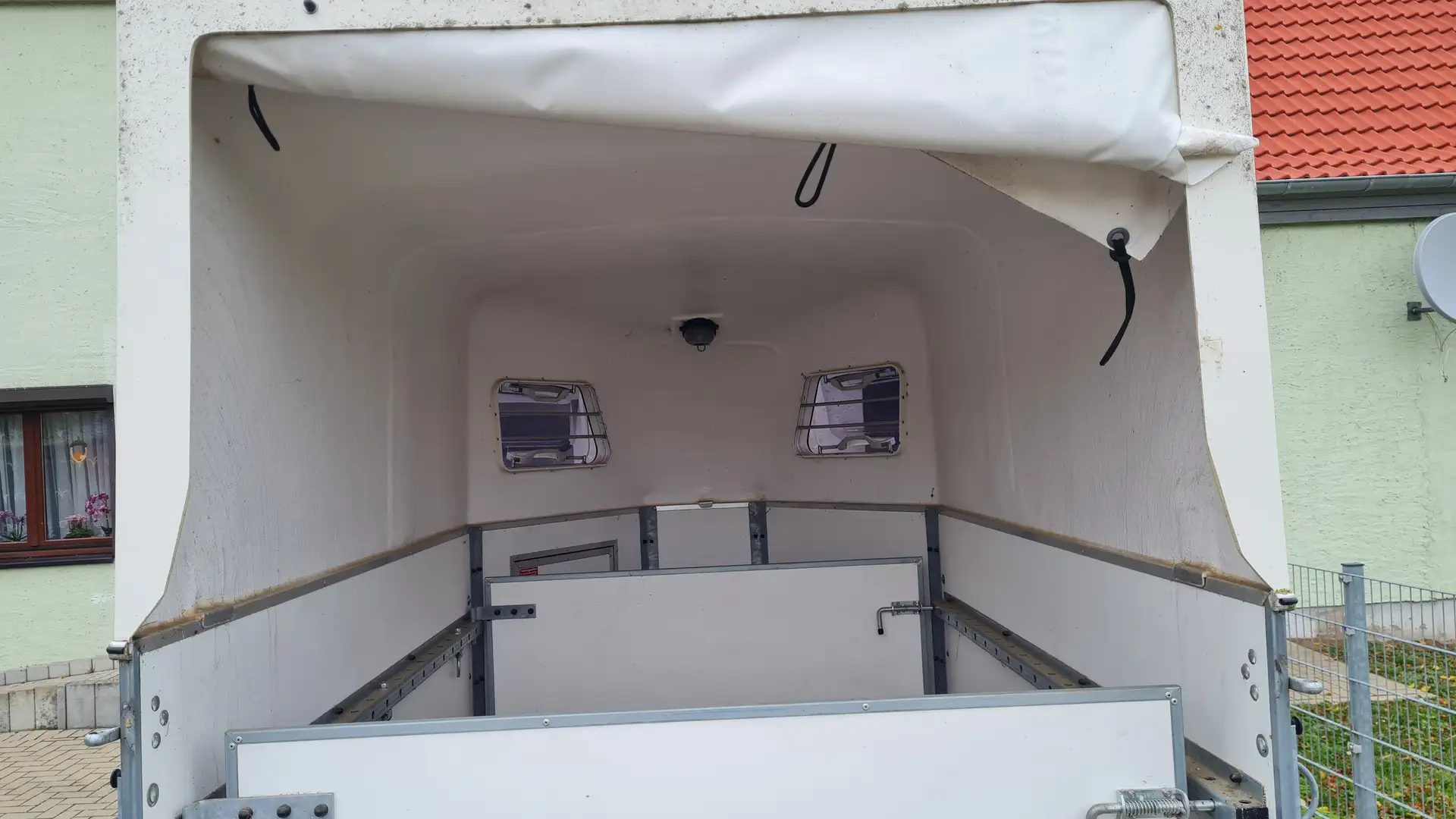 Trailer-Anhänger Pferdeanhänger Schmidt Fahrzeugbau Pony II Blanc - 1