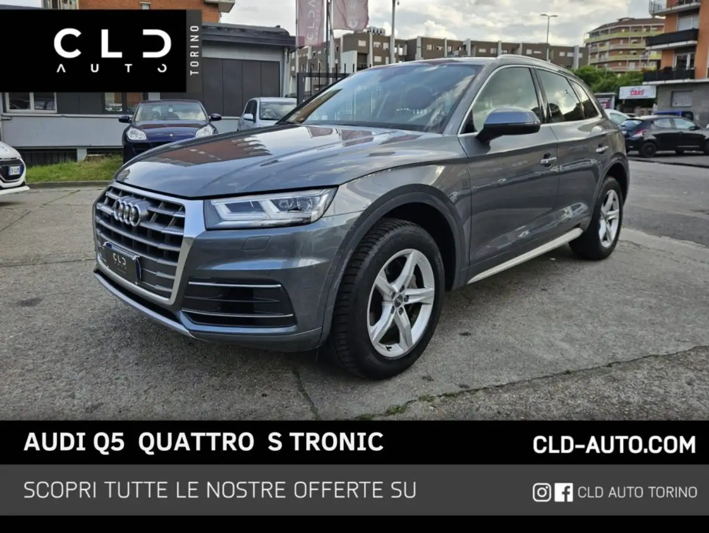 Audi Q5 2.0TDI 190 CV quattro S tronic Grigio - 1