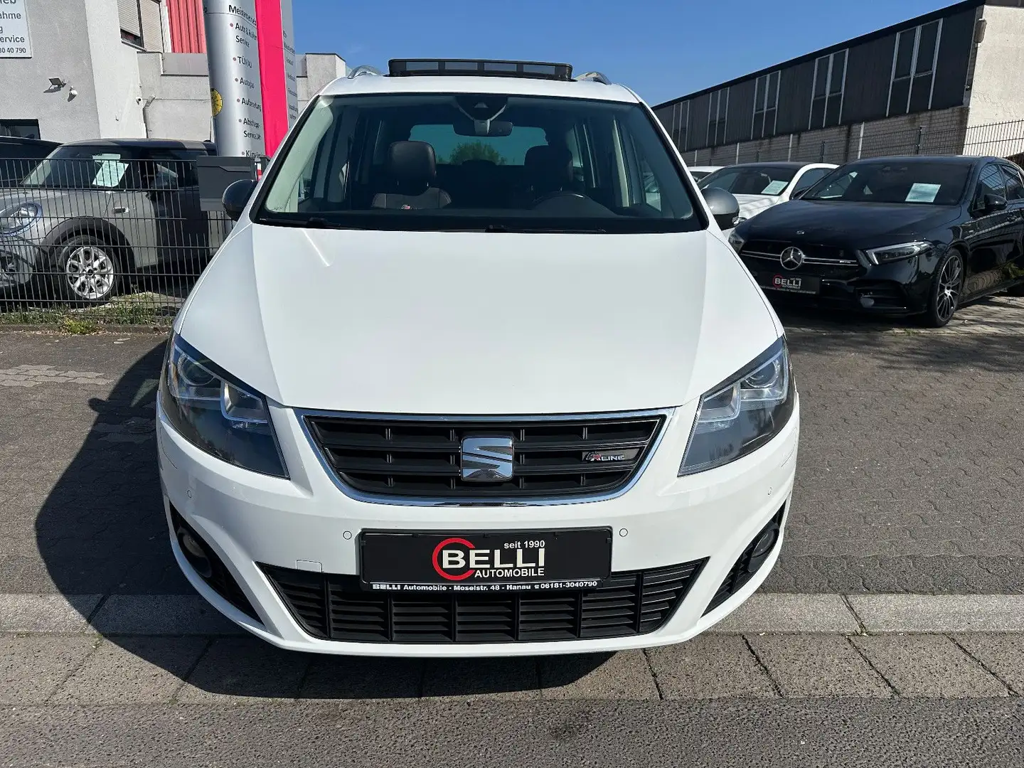 SEAT Alhambra 2,0 TDI FR-Line Bi-Xenon 7 FINANZIERUNG Weiß - 2