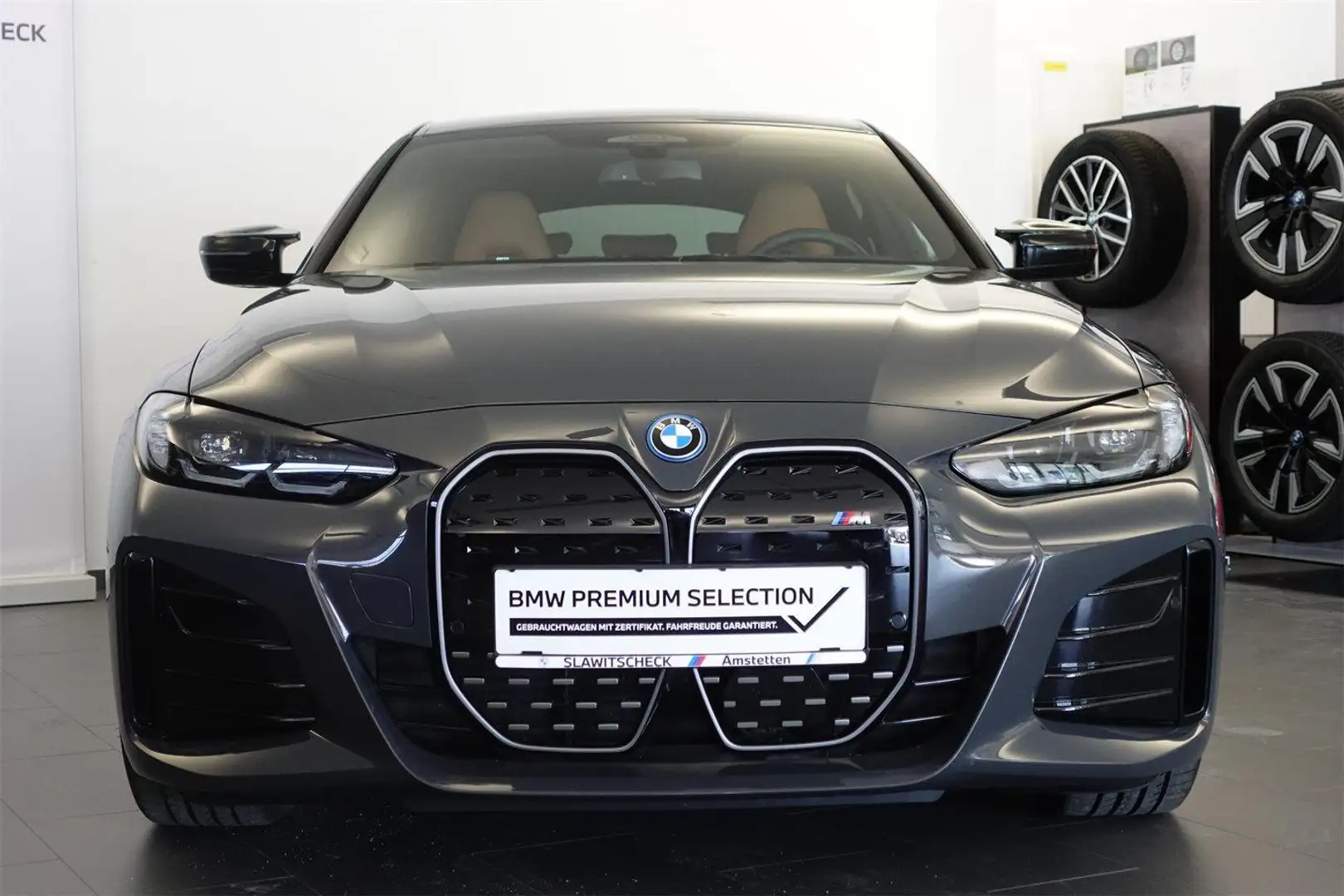 BMW i4 M50 xDrive G26 M-Sportpaket Pro Grau - 2