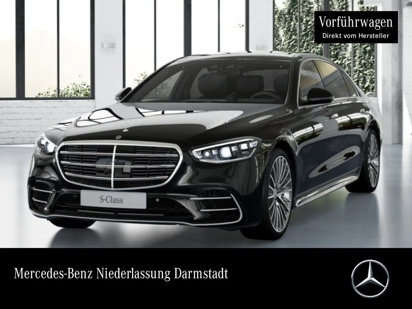 Mercedes-Benz S 450 d L 4M AMG+PANO+DIGITAL-L+BURMESTER3D+STHZG Noir - 1