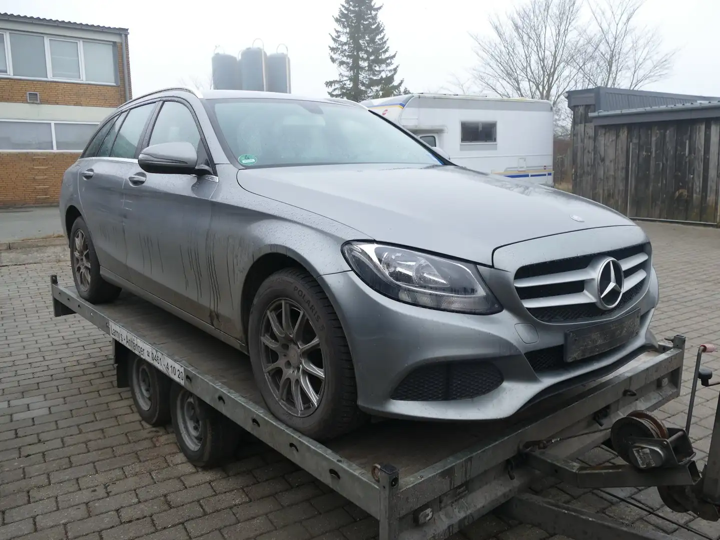 Mercedes-Benz C 200 (BlueTEC) d T 7G-TRONIC Motor läuft unrund ! Grey - 2