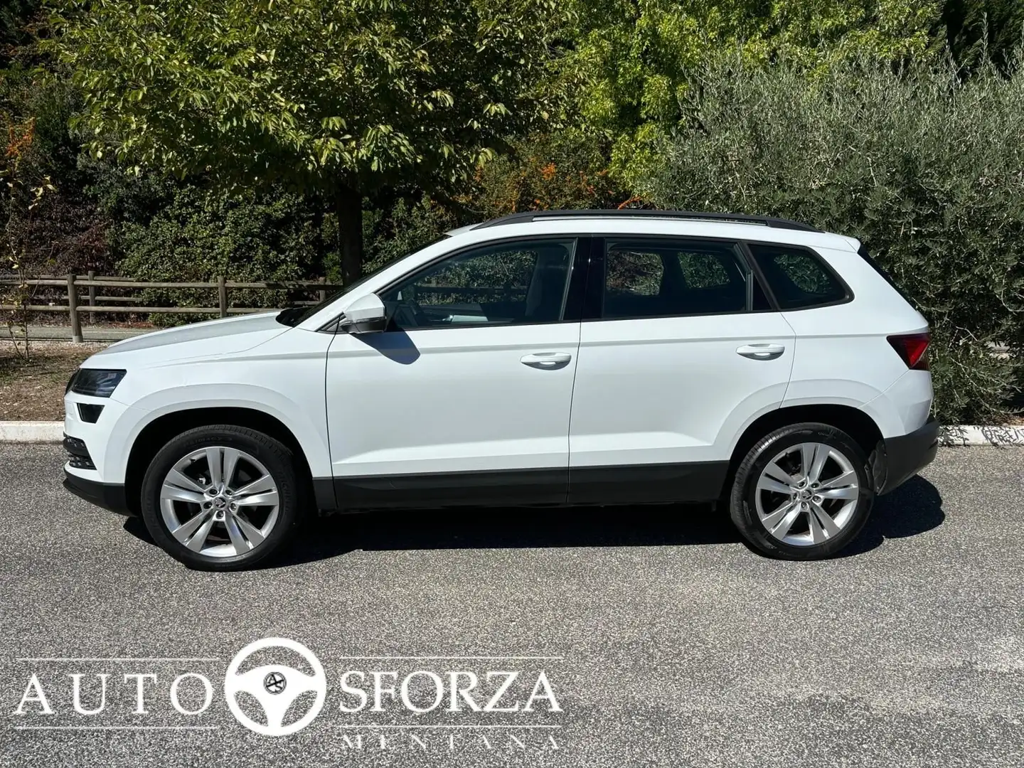 Skoda Karoq 1.6 TDI DSG 116 Cv Tagliandata Nazionale E6d Bianco - 2