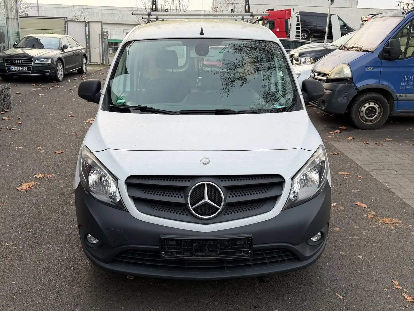 Mercedes-Benz Citan Kasten 111 CDI extralang~KLIMA~AHK Weiß - 2