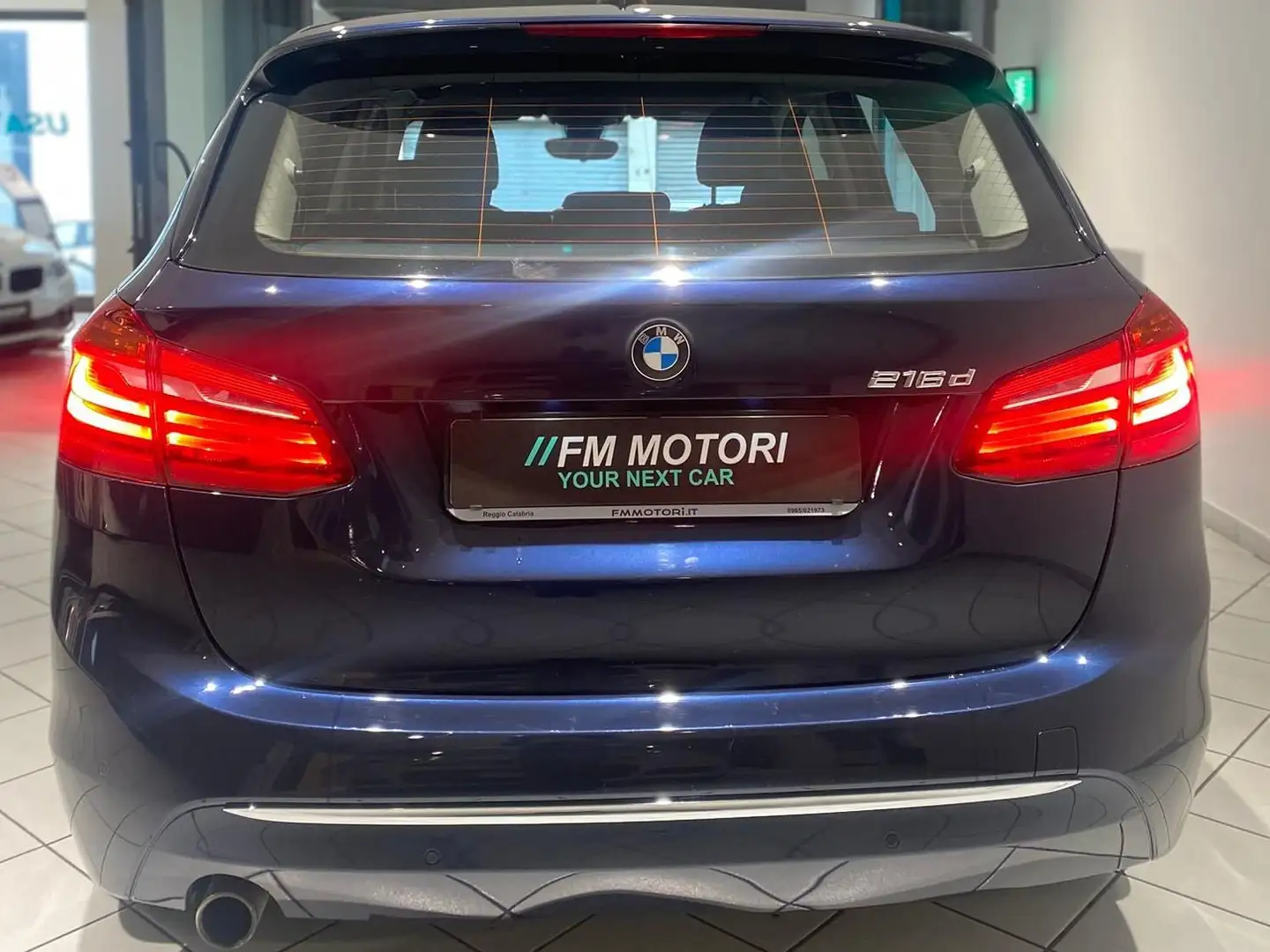 BMW 216 Serie 2 Active Tourer 216d Active Tourer Luxury Blu/Azzurro - 2