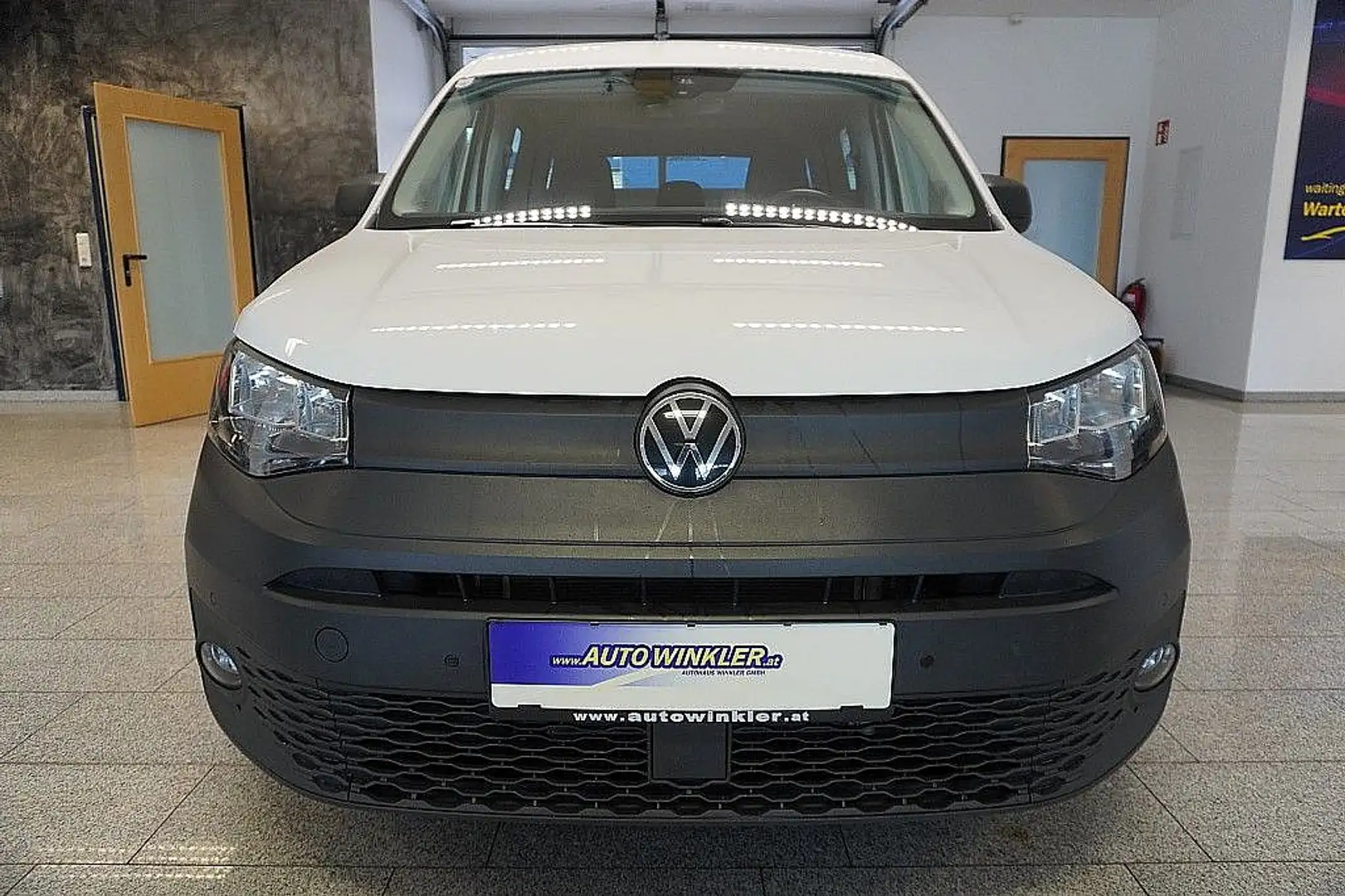 Volkswagen Caddy Kombi Maxi 2,0TDI Klima/Winterpaket Weiß - 2