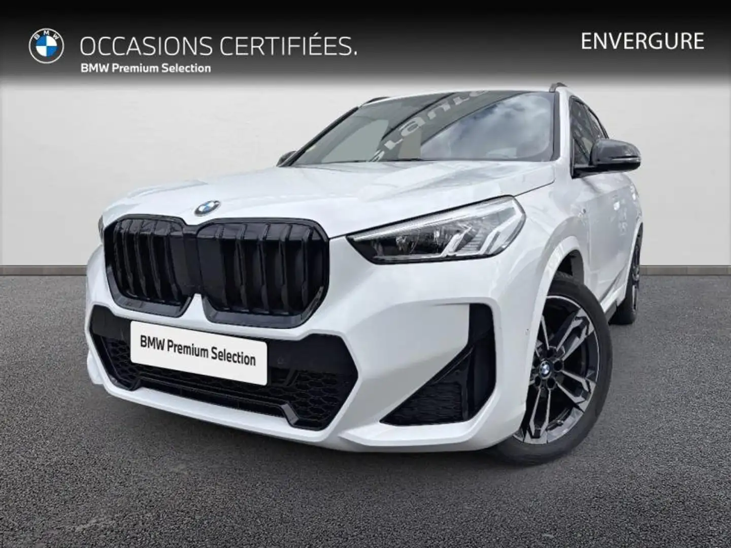 BMW X1 sDrive18d 150ch M Sport Blanc - 1