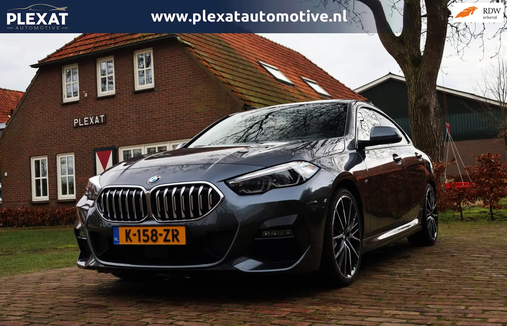 BMW 218 2-serie Gran Coupé 218i High Executive Aut. | M-Pa Grijs - 1