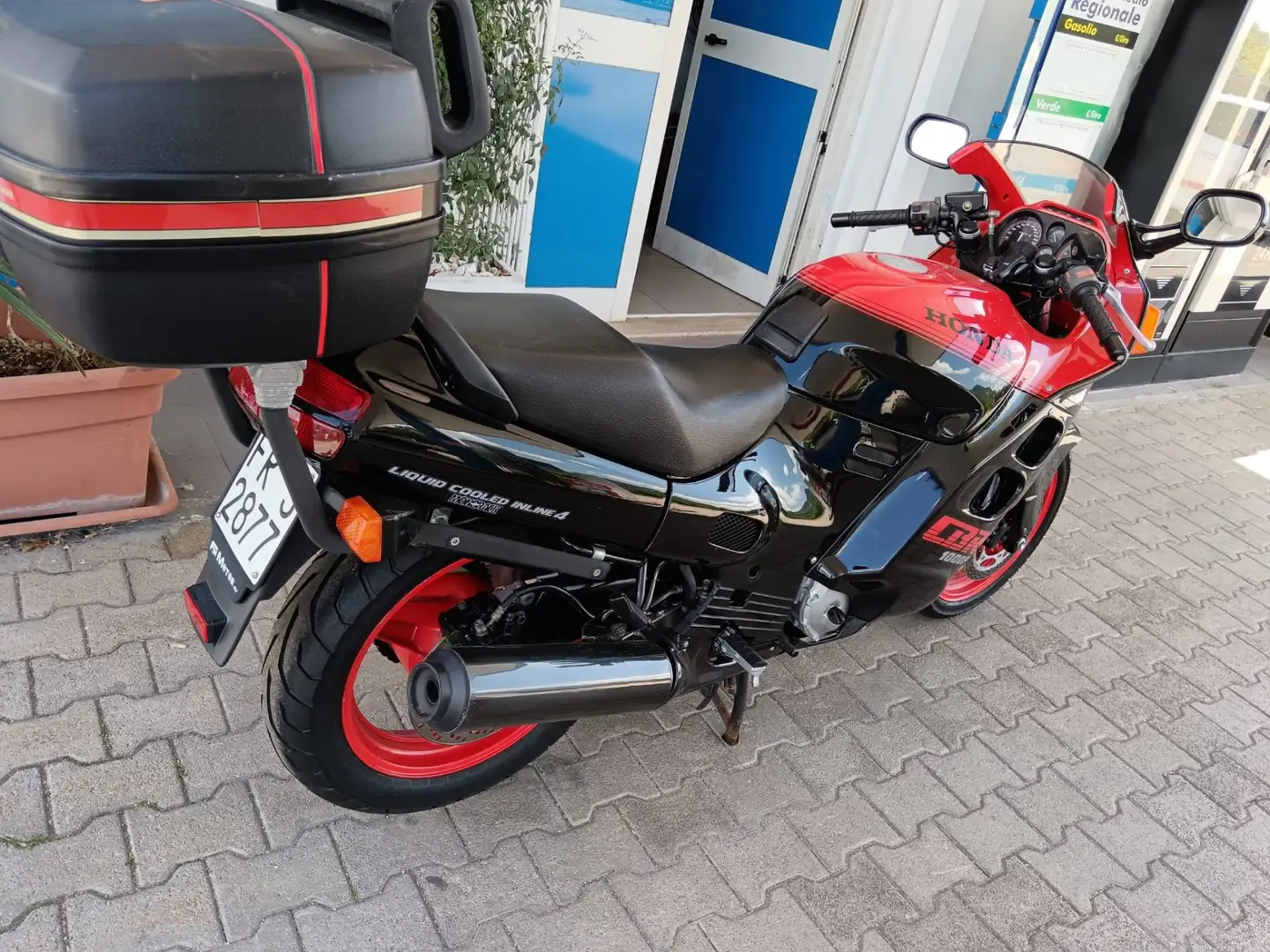 Honda CBR 1000 particolari carena e dischi colore rosso Fekete - 1