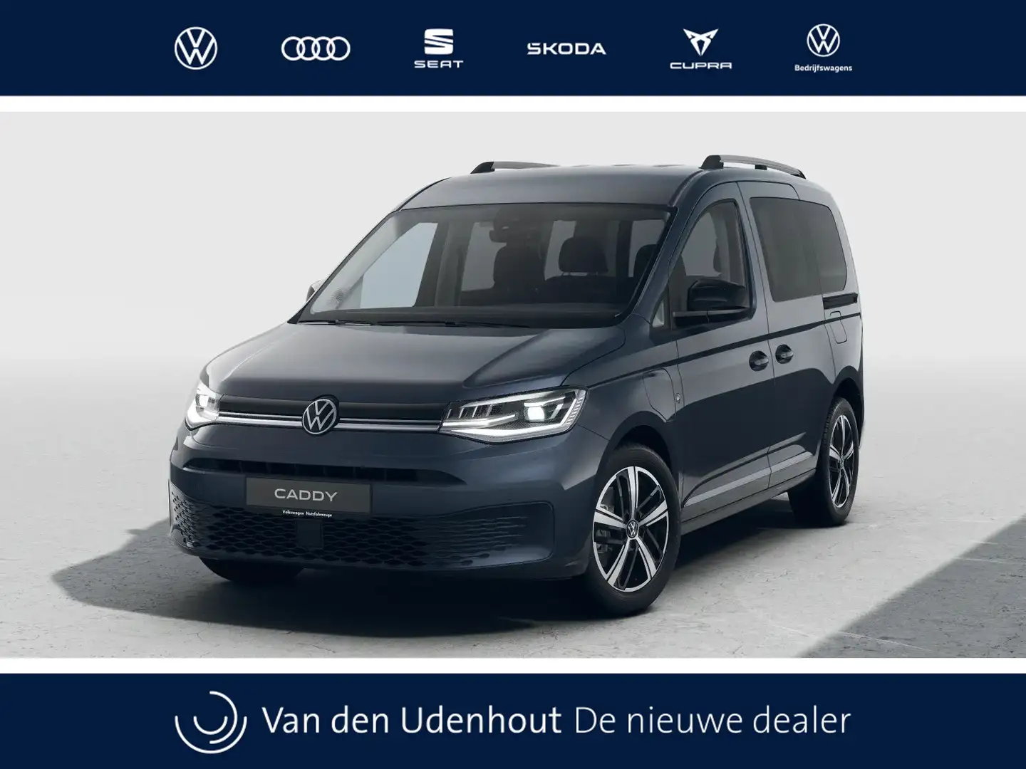 Volkswagen Caddy Kombi Maxi L2H1 1.5TSI PHEV eHybrid 115pk DSG Styl Blauw - 1