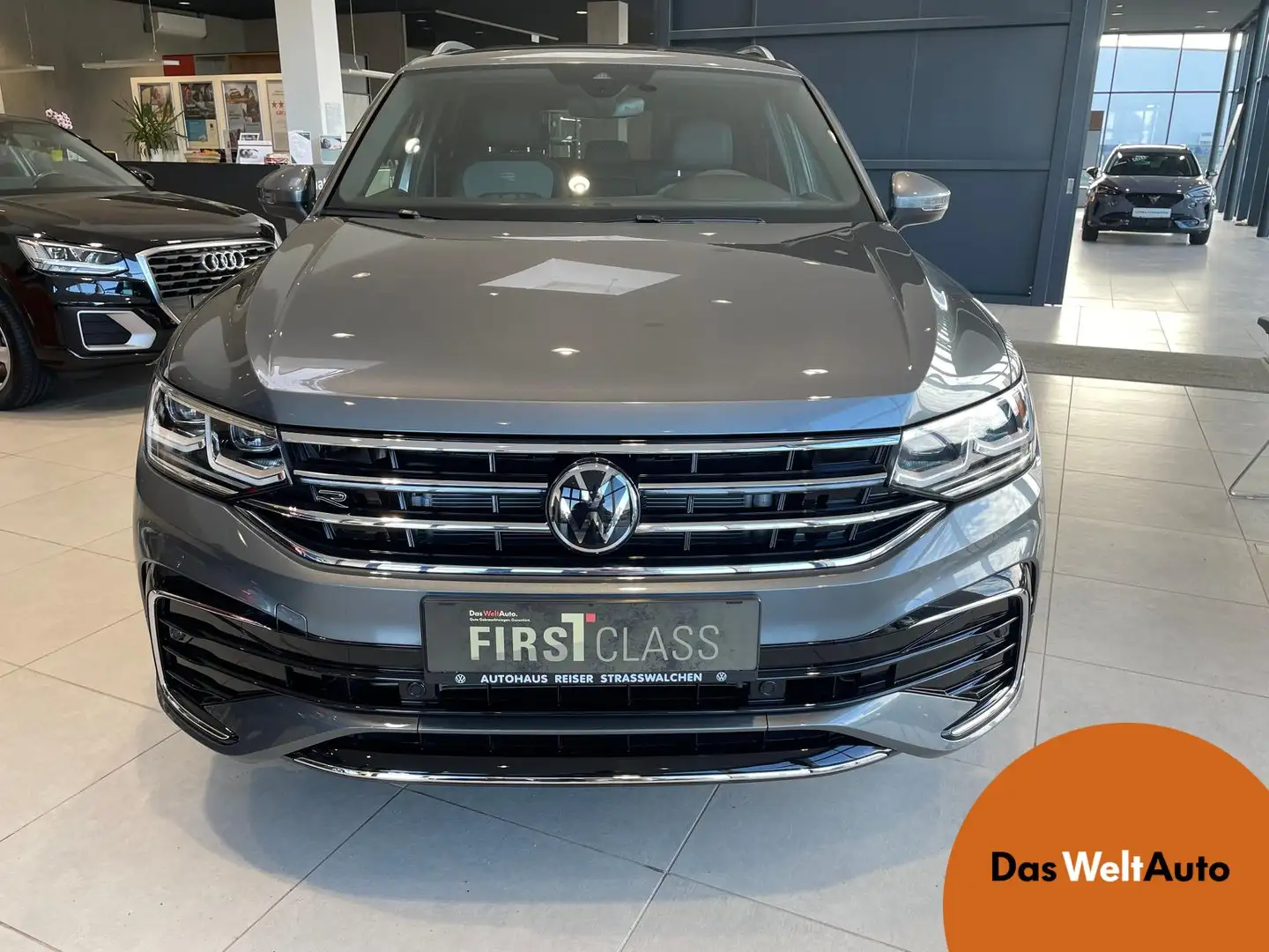 Volkswagen Tiguan Allspace R-Line TDI 4MOTION DSG Gris - 1