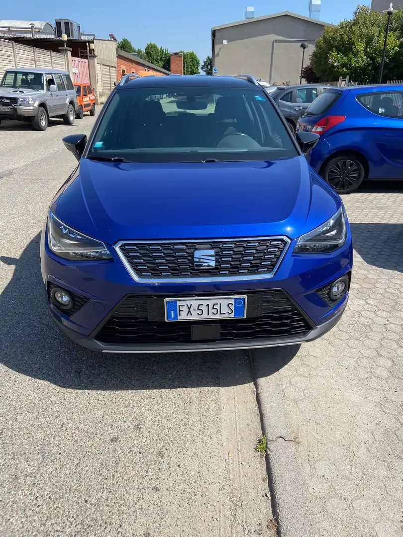 SEAT Arona Arona 1.6 tdi Xcellence 95cv dsg my18 Blau - 1