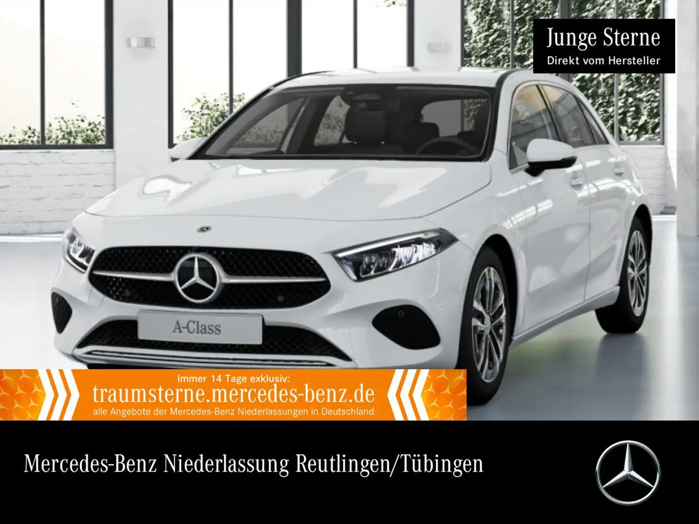Mercedes-Benz A 250 e PROGRESSIVE+AHK+LED+KAMERA+8G Weiß - 1