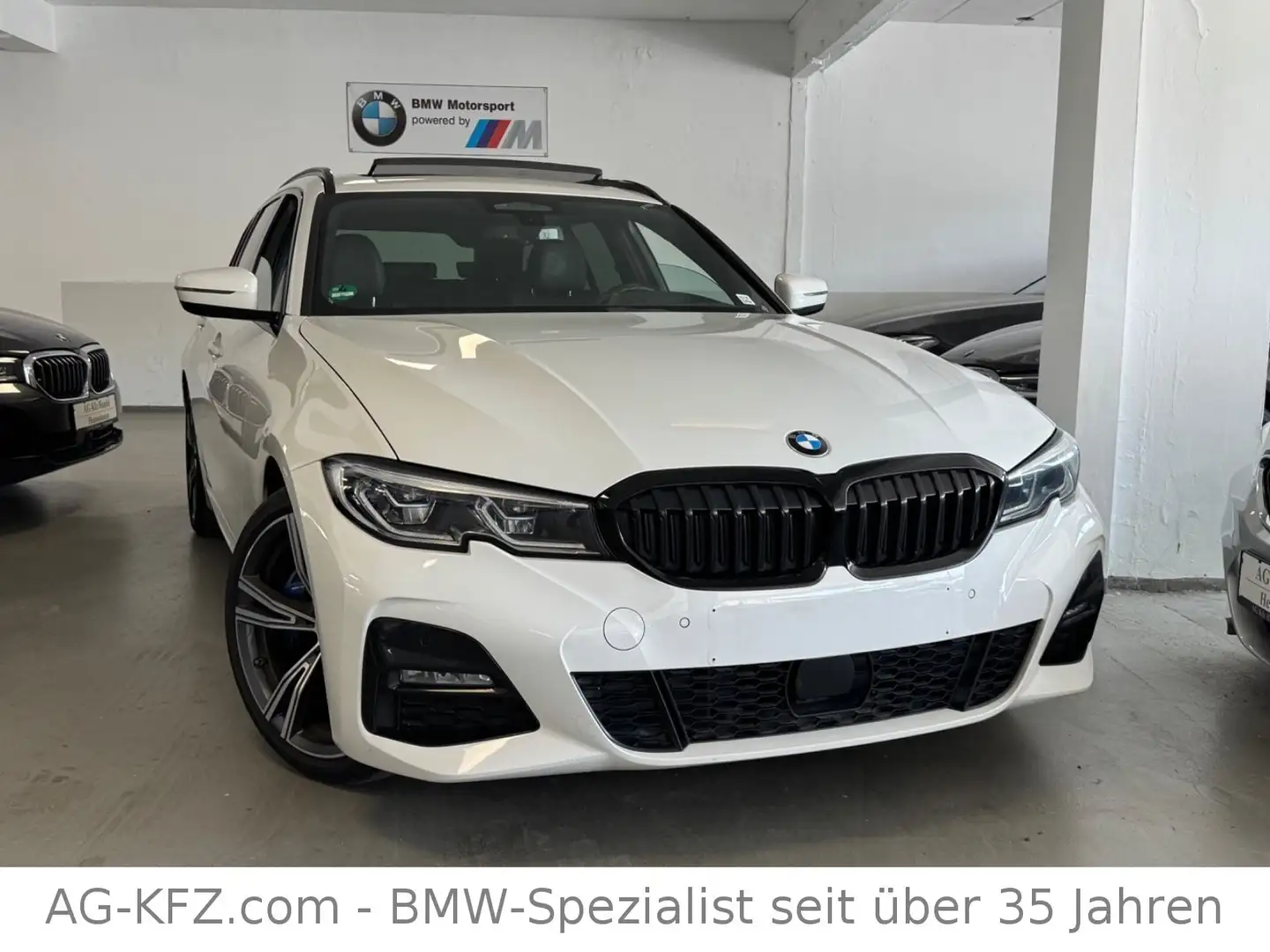 BMW 318 d M Sport/PANO/HUD/LASER/SPUR/ACC/HiFi Bianco - 2