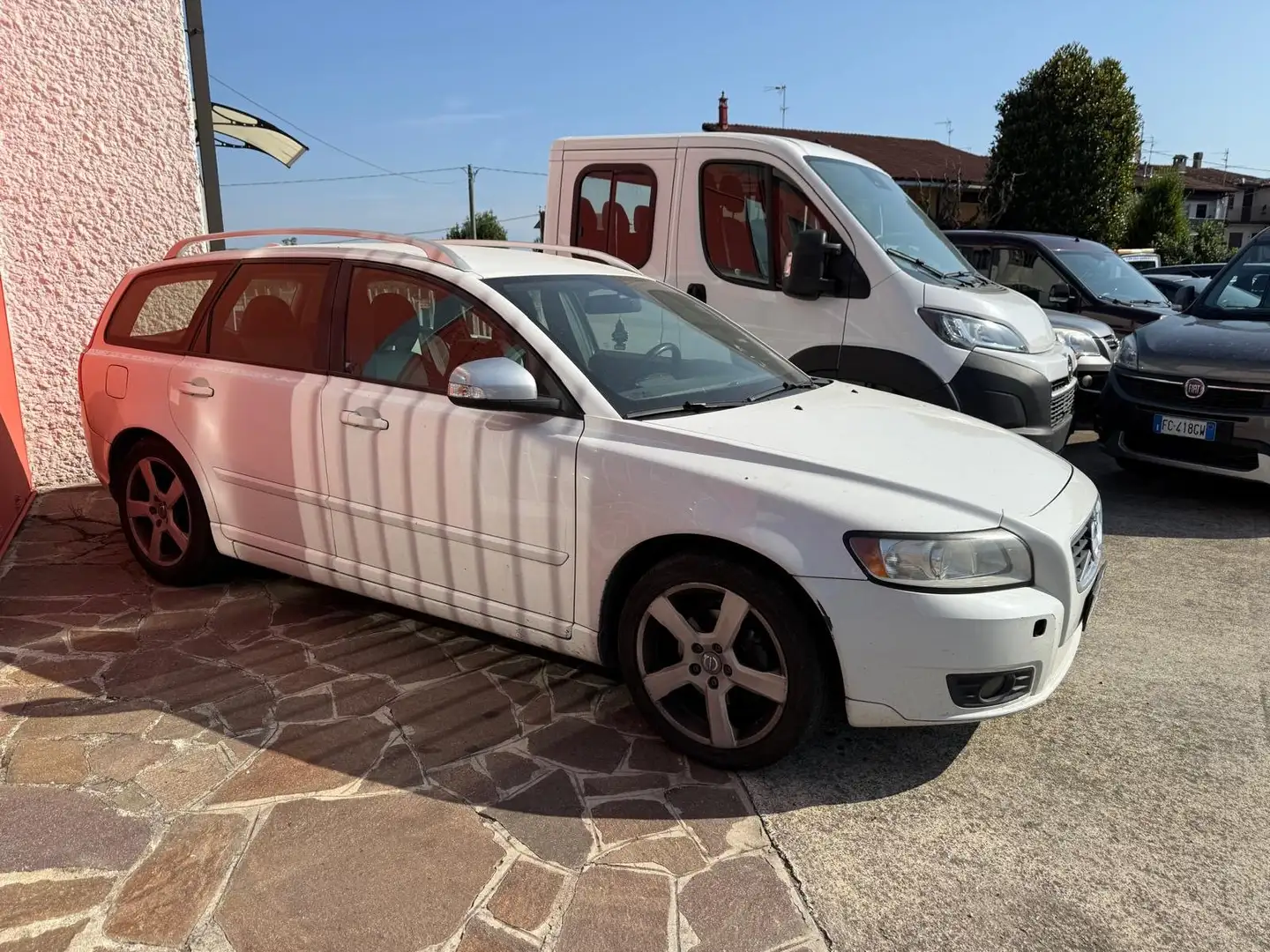 Volvo V50 V50 1.6 d2 drive R-design 115cv NEOPATENTATI Bianco - 2