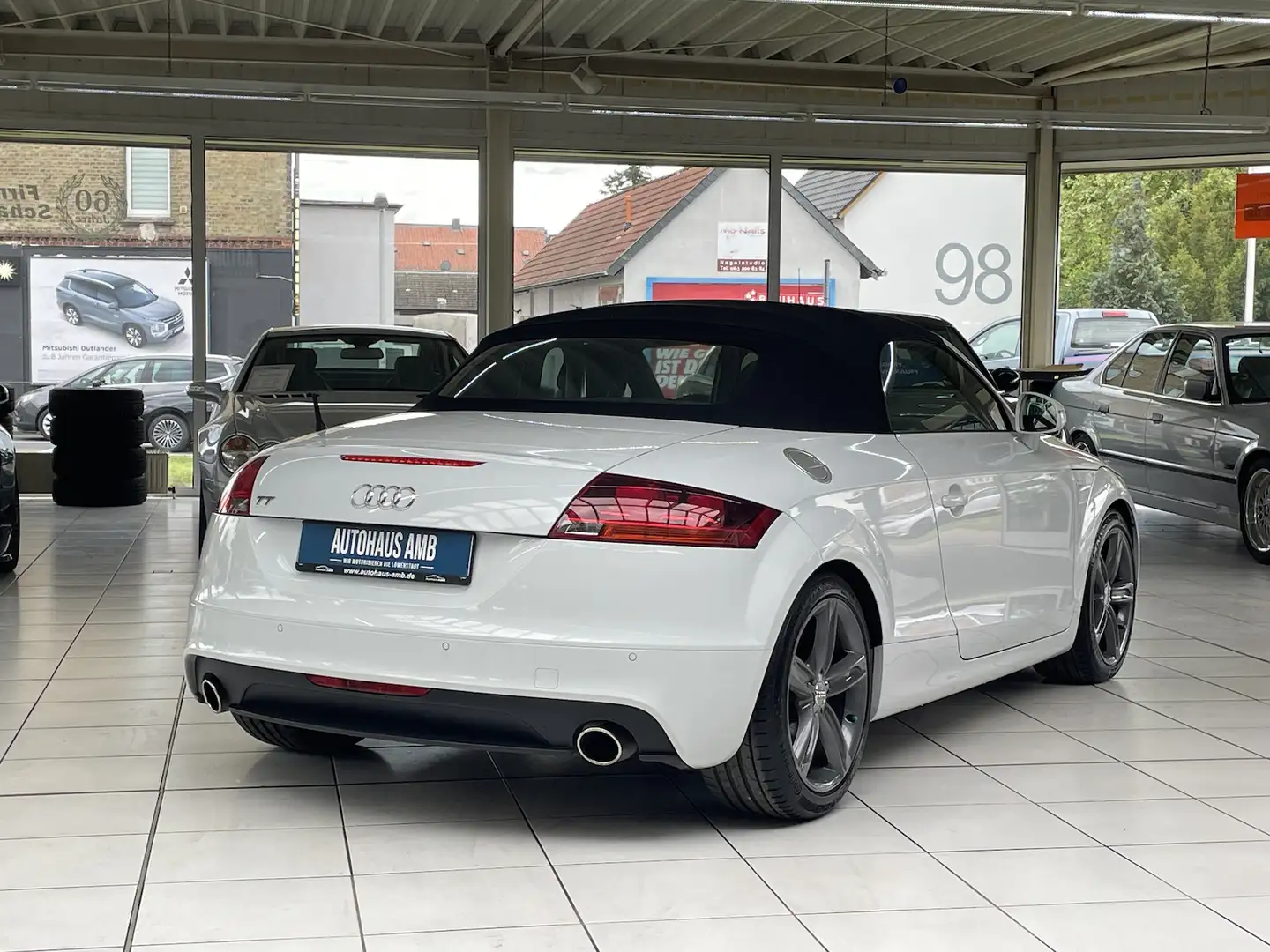Audi TT 2.0 TFSI Roadster Leder Navi Xenon PDC GRA Blanco - 2