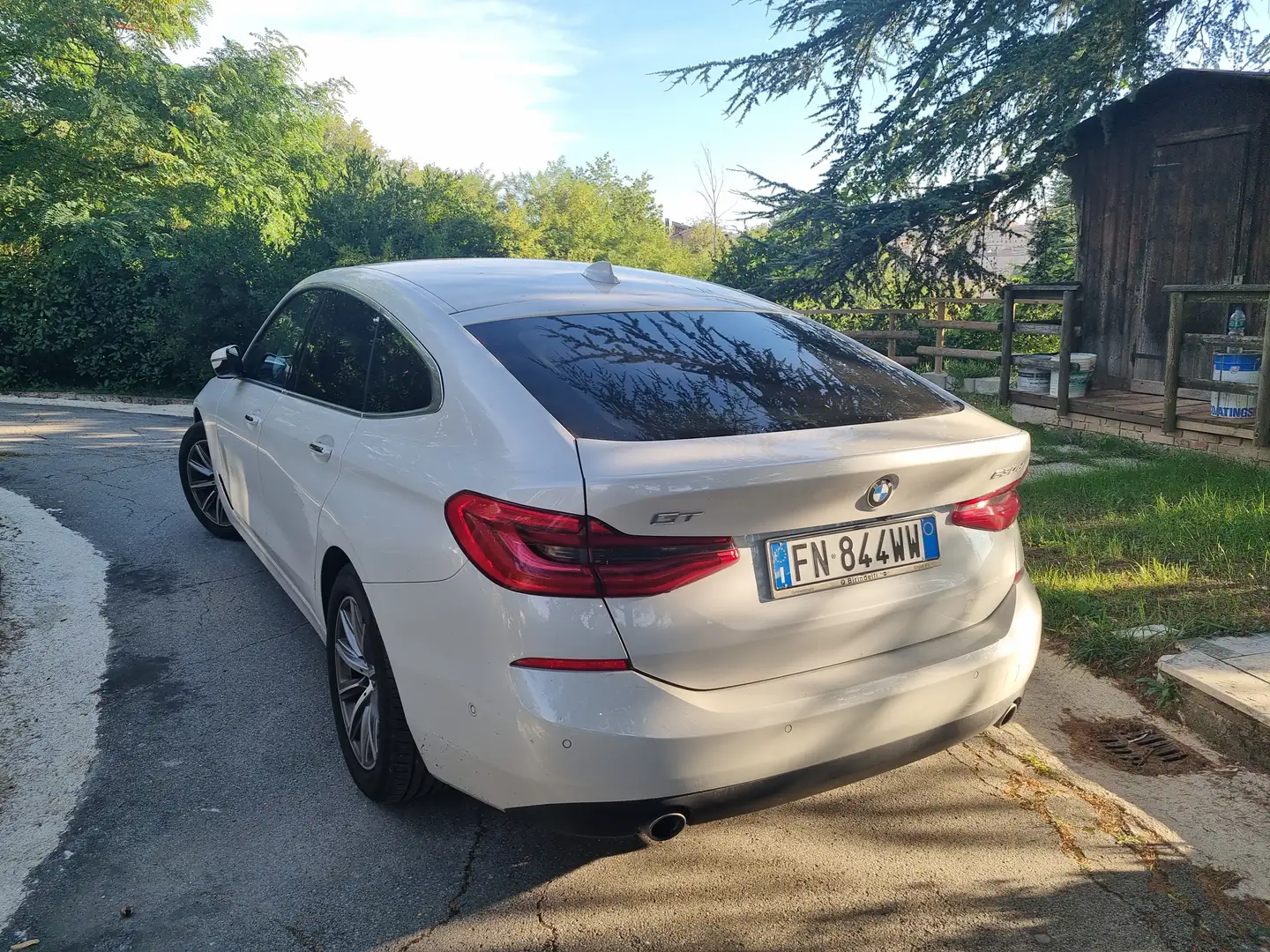 BMW 630 Serie 630d Gran Turismo Business Bianco - 2