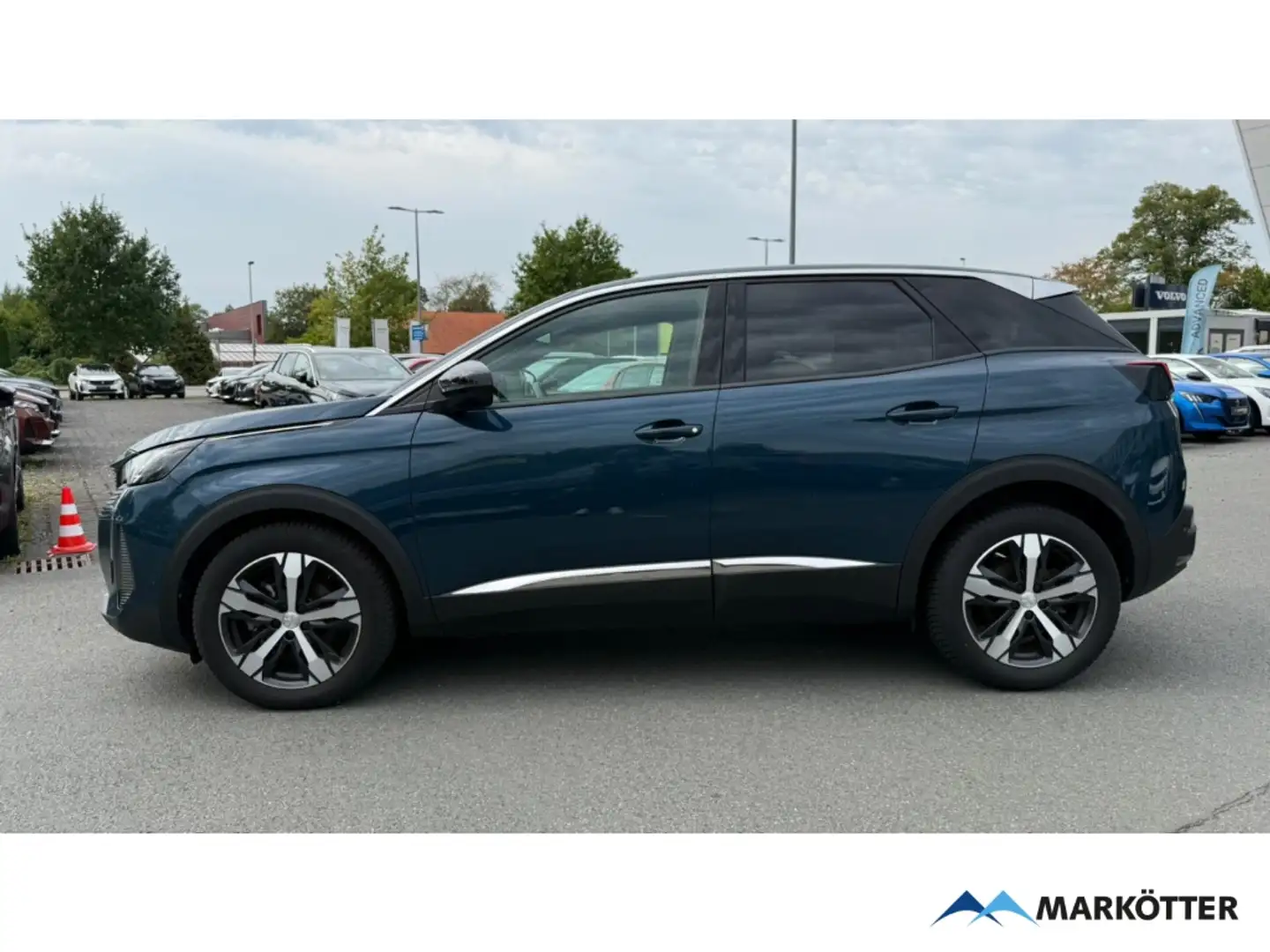 Peugeot 3008 Allure Pack 1.2 PureTech 130 BLIS/CAM/SHZ Blau - 2