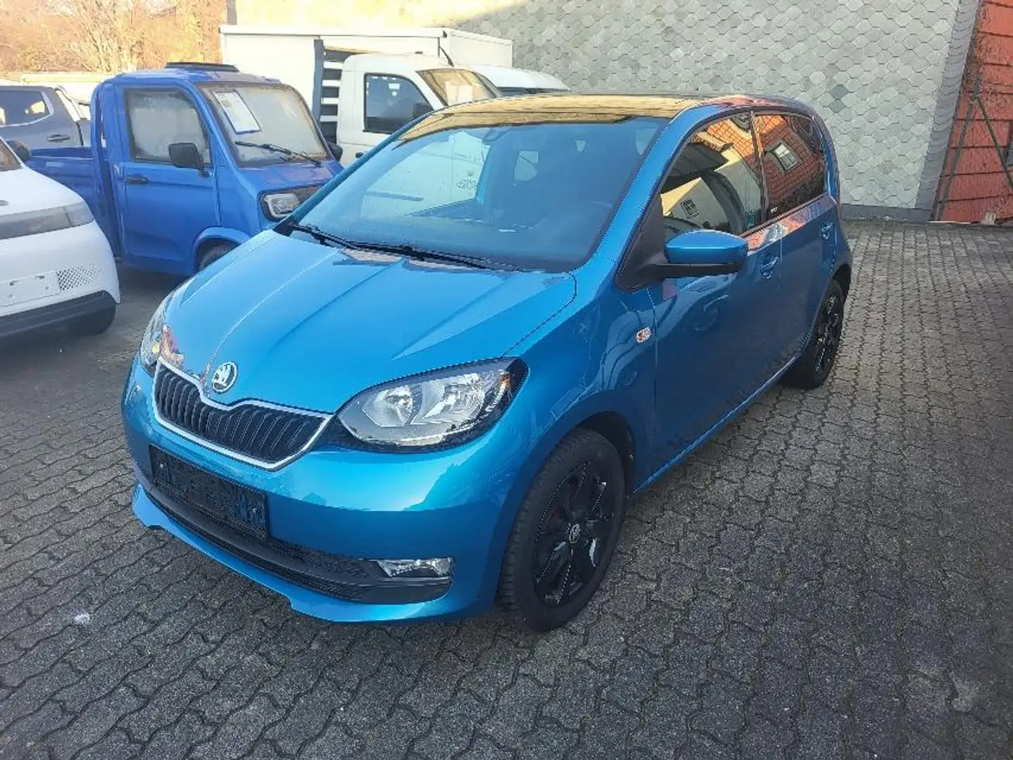 Skoda Citigo 1.0 CLEVER+CLIMATRONIC+PANORAMA+5TÜREN Blau - 2