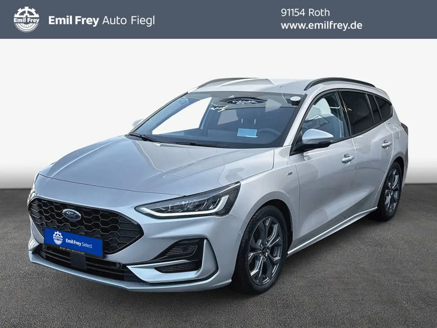 Ford Focus Turnier 1.5 EcoBlue Start-Stopp-System Aut. Argent - 1