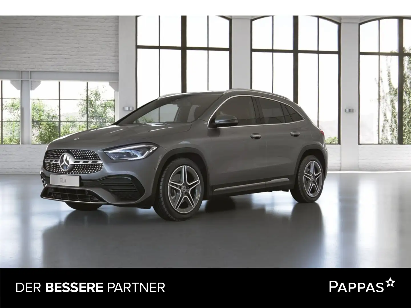 Mercedes-Benz GLA 220 d 4MATIC Distr PTS Navi AUT Wide Cam LED Grau - 1