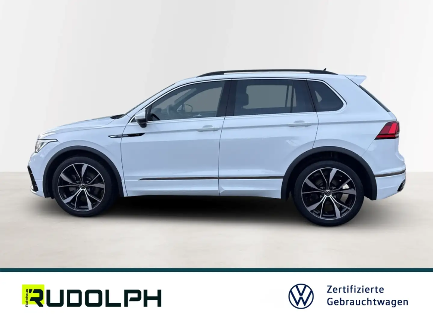 Volkswagen Tiguan R-Line 2.0 TDI 4Motion DSG LED HUD Navi StandHZG A Weiß - 2