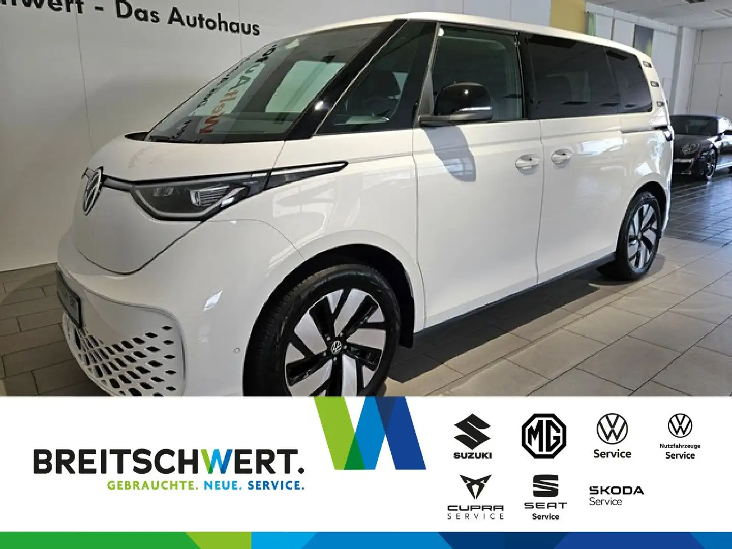 Volkswagen ID. Buzz Pro 150kw/77kWh AHK Navi ACC LED RFK WR Blanc - 1