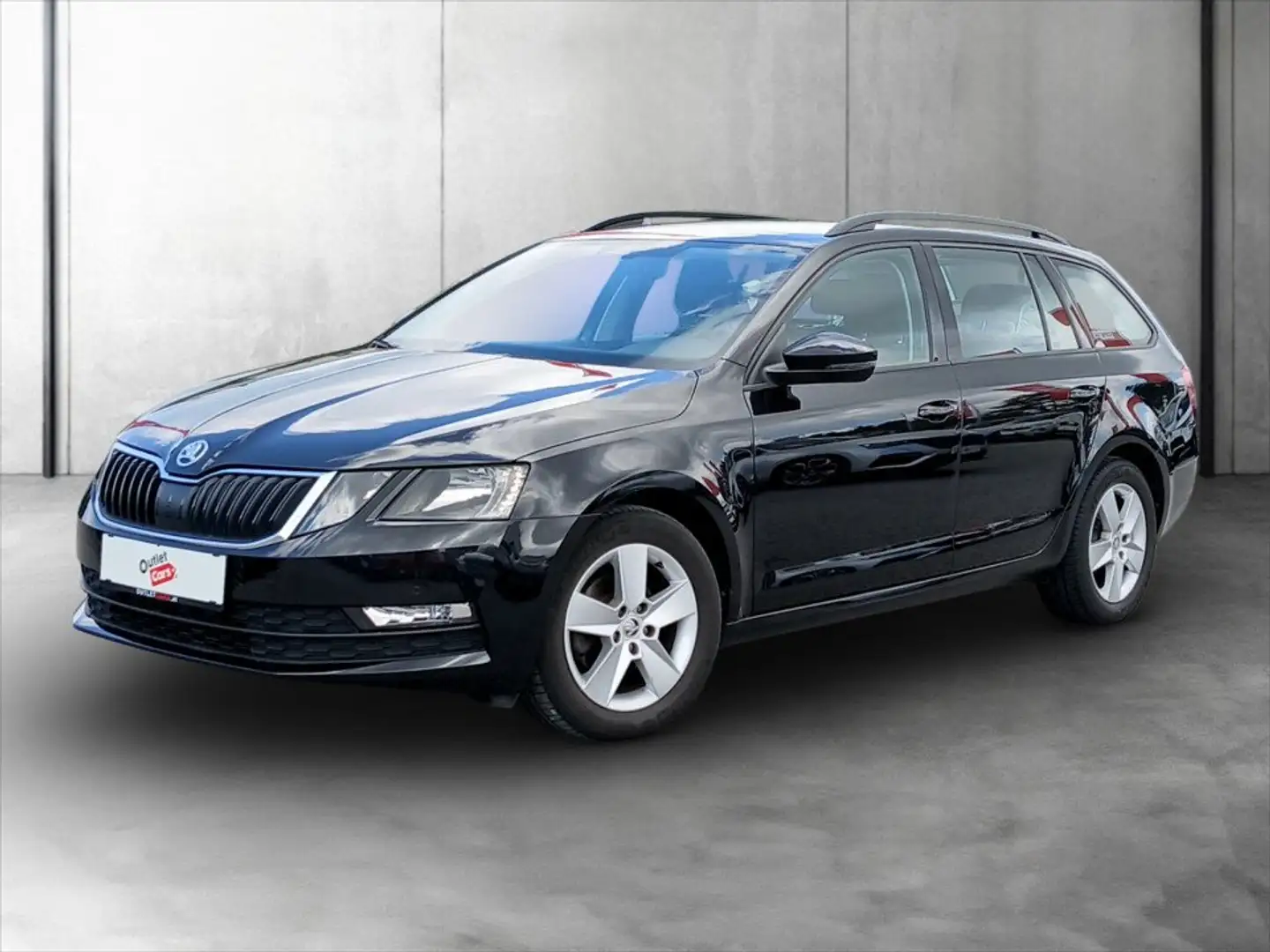 Skoda Octavia Combi 1.6TDI DSG Ambition NAV+DynLicht+LM Schwarz - 2