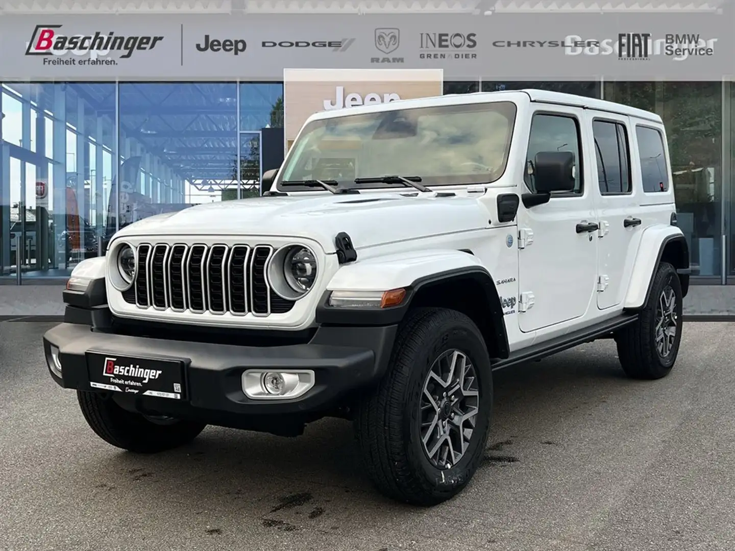 Jeep Wrangler PHEV Sahara Weiß - 1