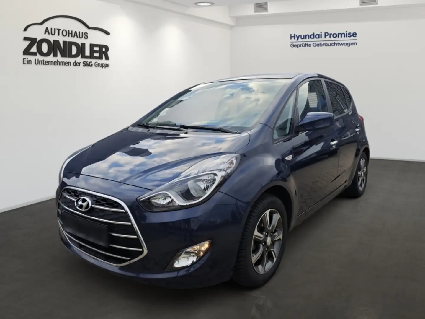 Hyundai iX20 Space 1.6 Automatik SHZ Lenkrad HZG Alarm Tel.-Vor Mavi - 1