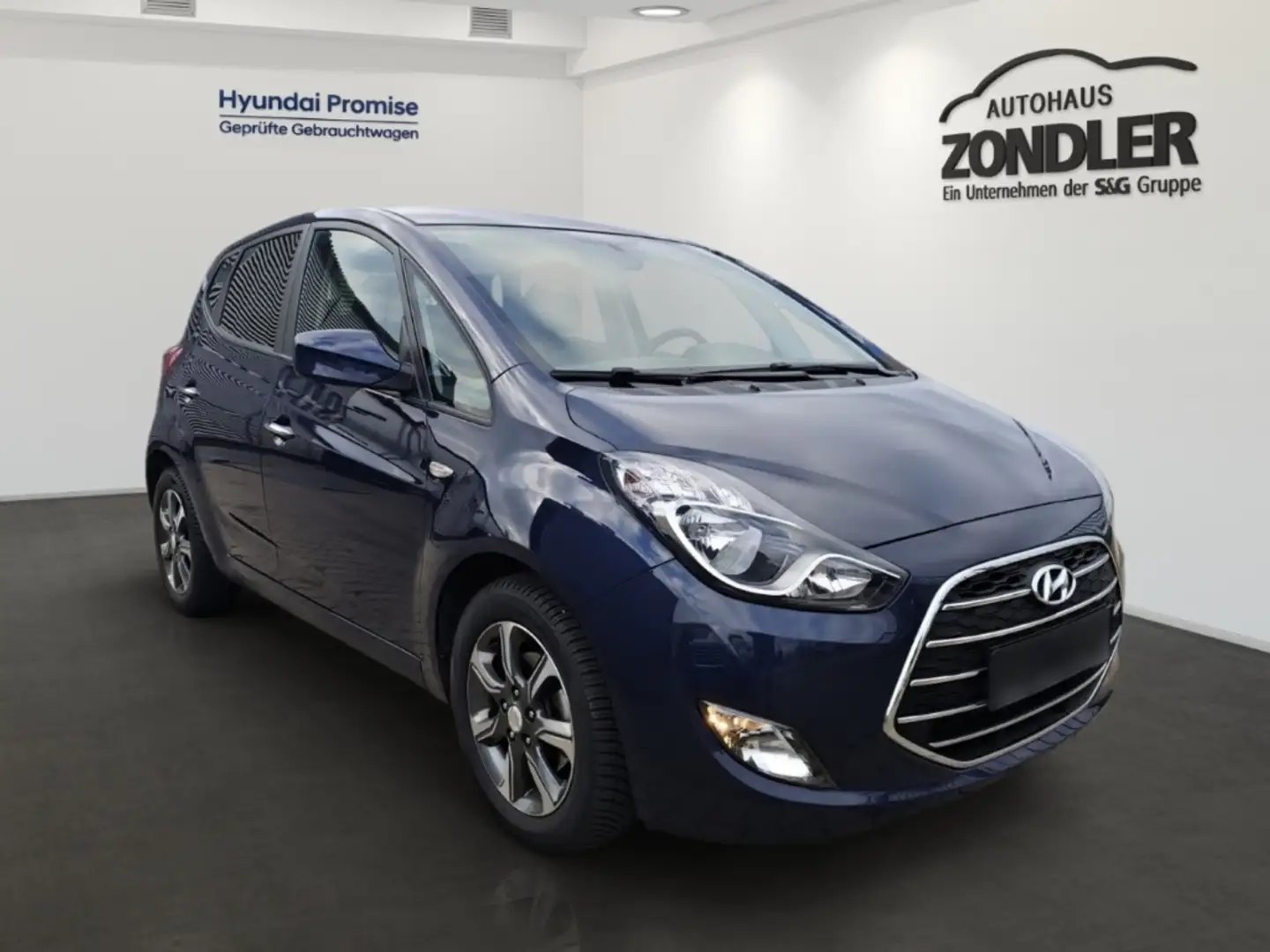 Hyundai iX20 Space 1.6 Automatik SHZ Lenkrad HZG Alarm Tel.-Vor Mavi - 2