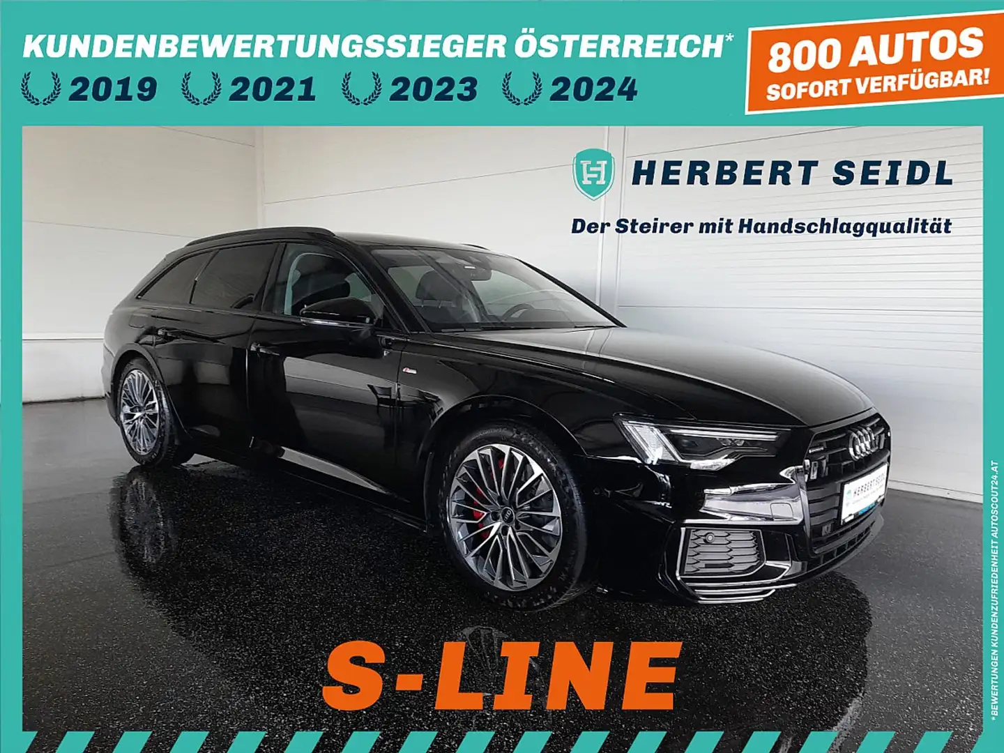 Audi A6 Avant S-LINE 55 TFSIe quattro S-tr *MATRIX LED ... Schwarz - 1